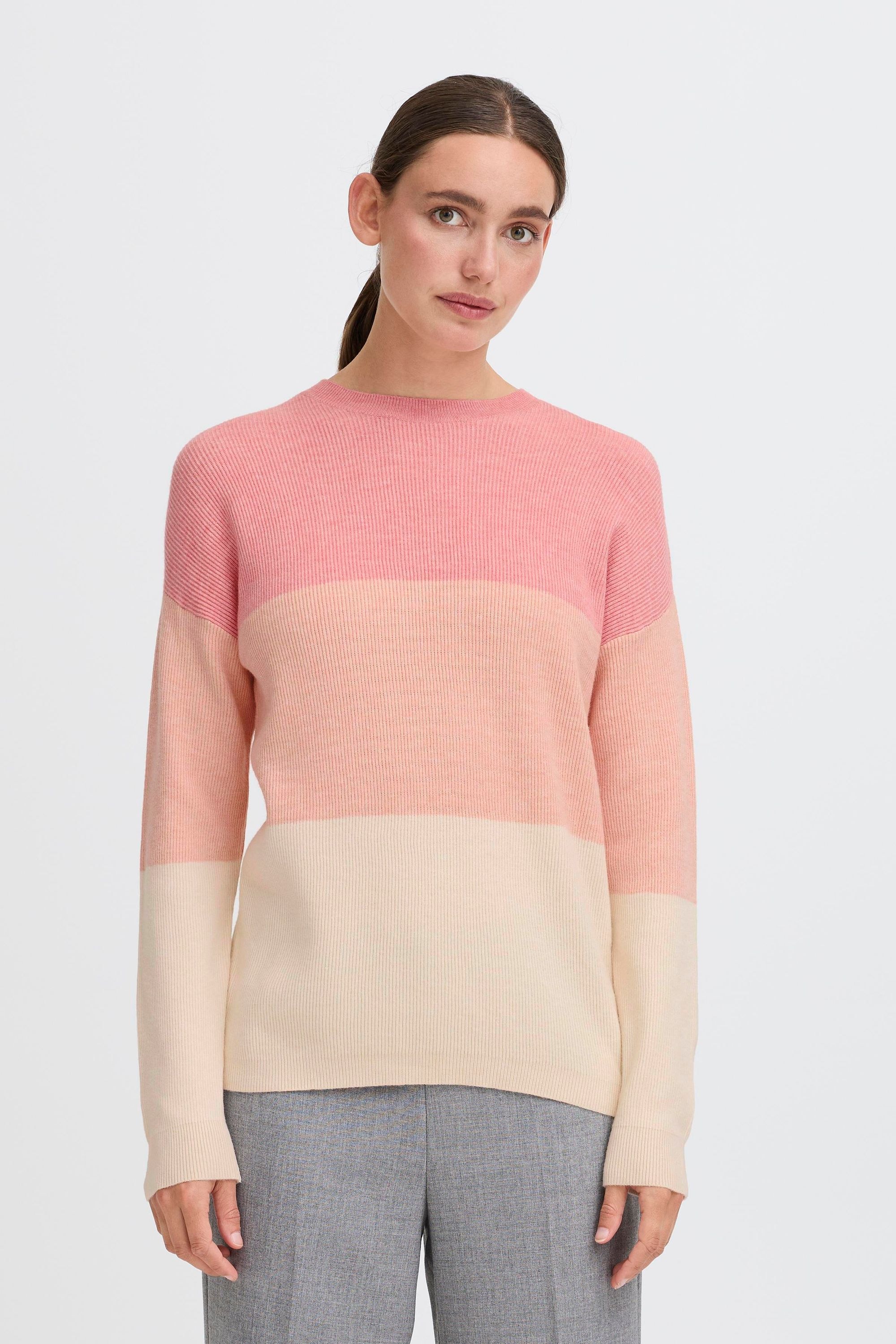 OXMO Strickfleece-Pullover »Strickpullover OXIManny«