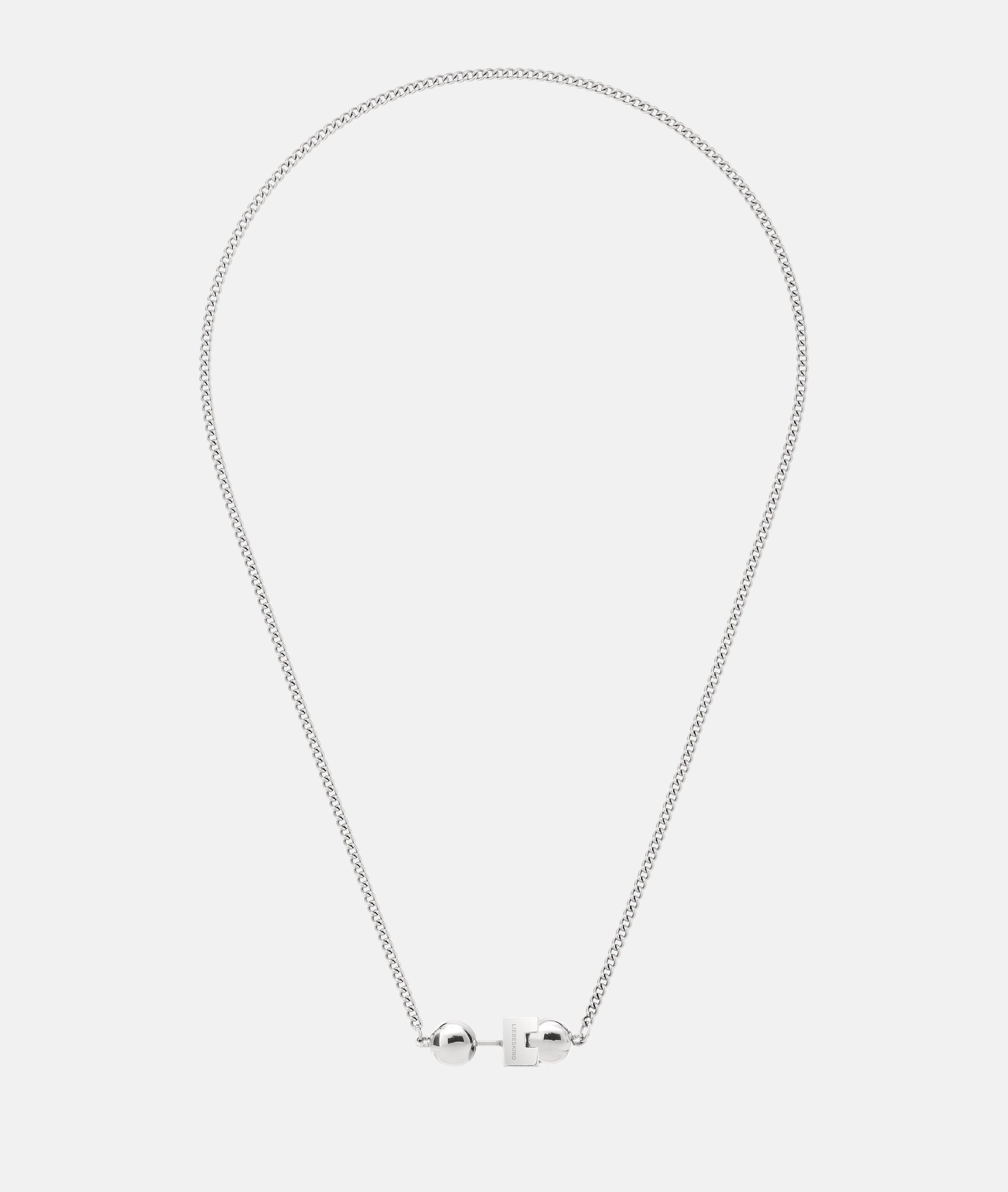 Liebeskind Berlin Kette mit Anhänger »Schmuck Geschenk Edelstahl Halskette Steel Ball«