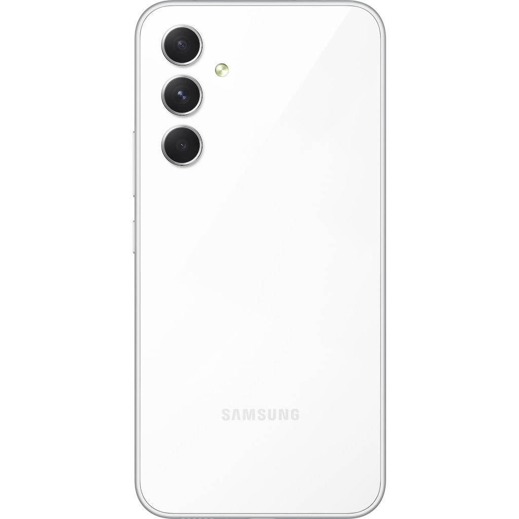 Samsung Smartphone »Galaxy A54 5G 256GB«, weiß, 16,31 cm/6,4 Zoll, 256 GB Speicherplatz, 50 MP Kamera