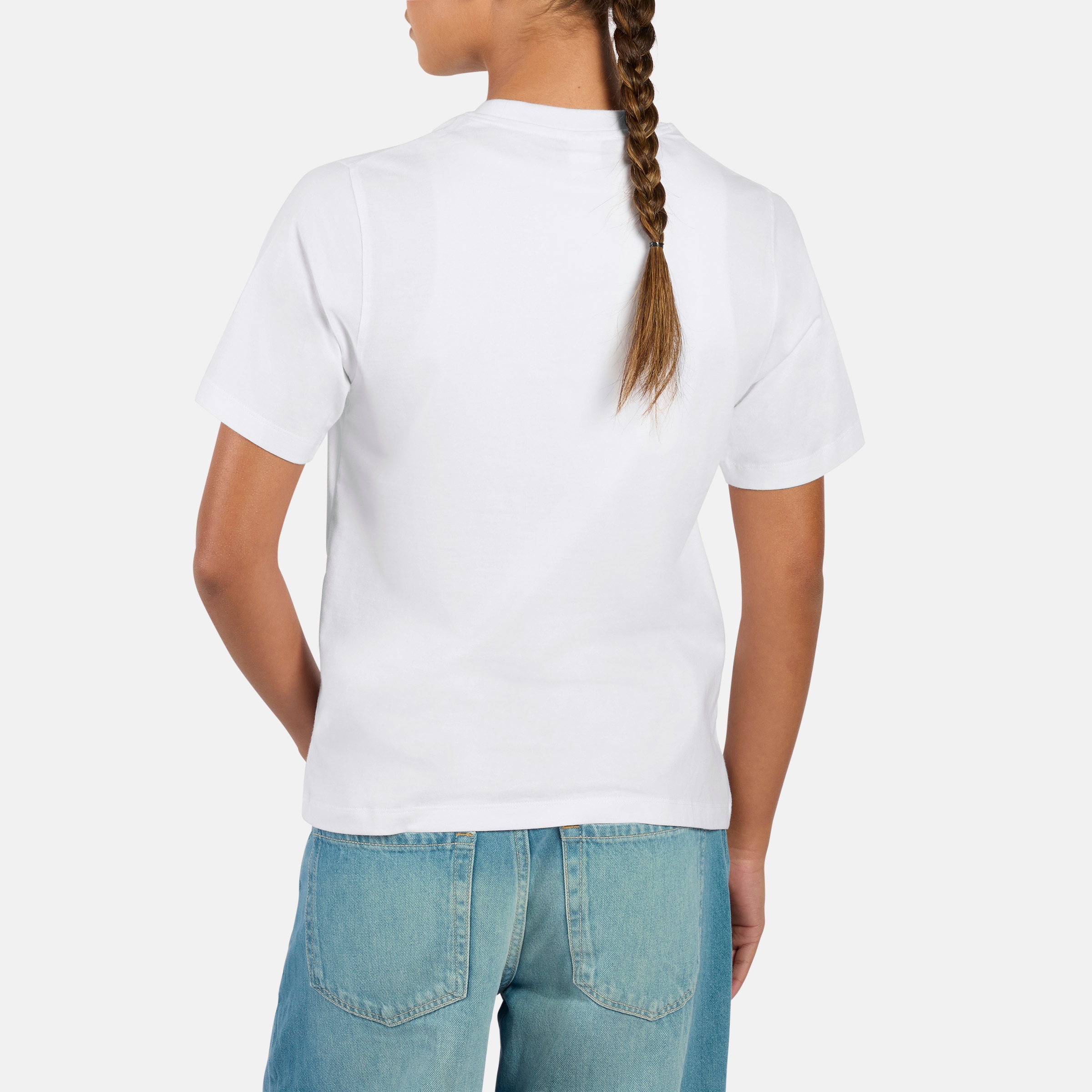 Reebok T-Shirt »WREN 2 COLOUR LOGO CREW SS TEE« sportlicher Stil, klassischer Schnitt, aus Baumwolle