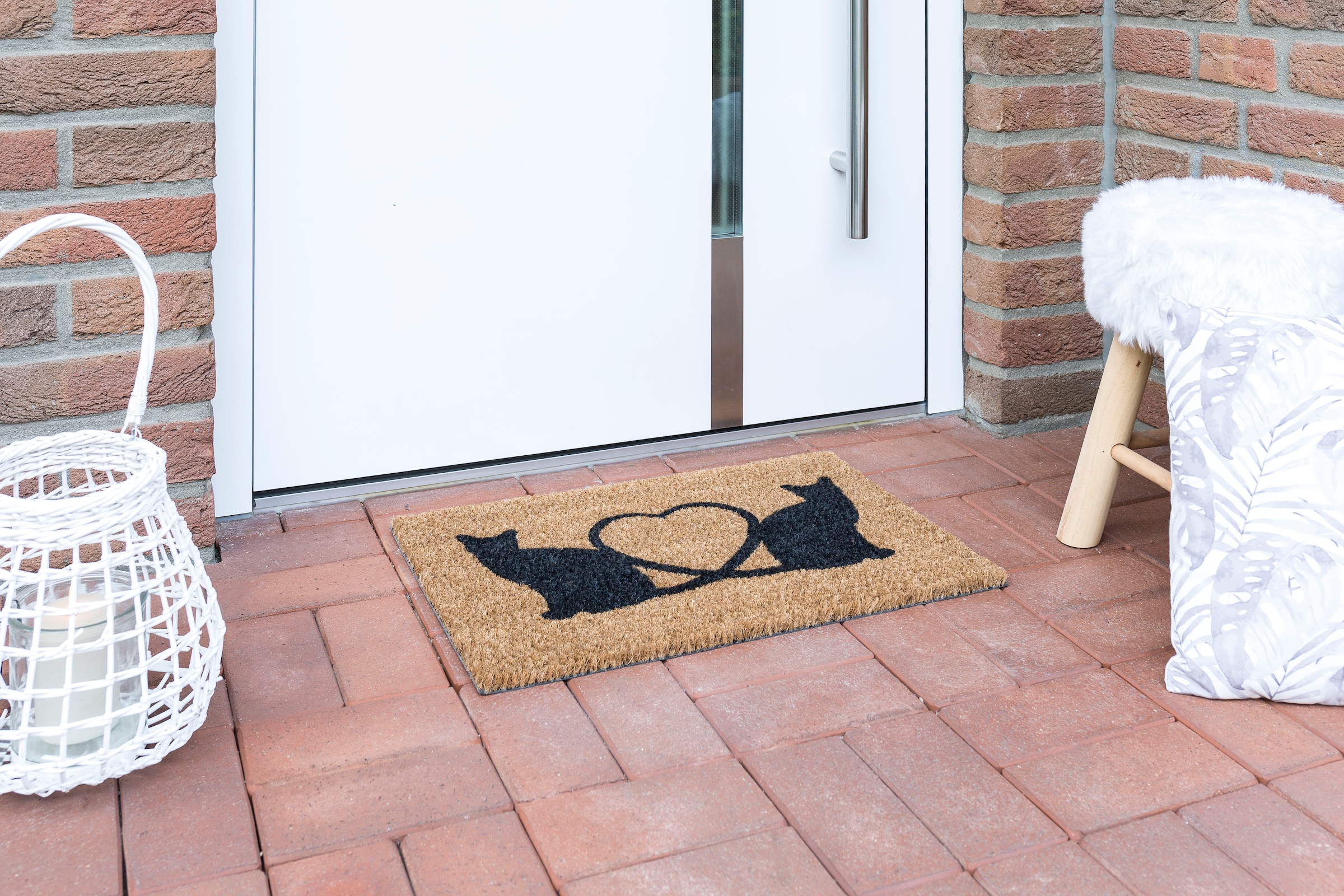 Andiamo Fußmatte »Kokos«, rechteckig, 17 mm Höhe, Schmutzfangmatte, verschiedene Designs, In- und Outdoor geeignet