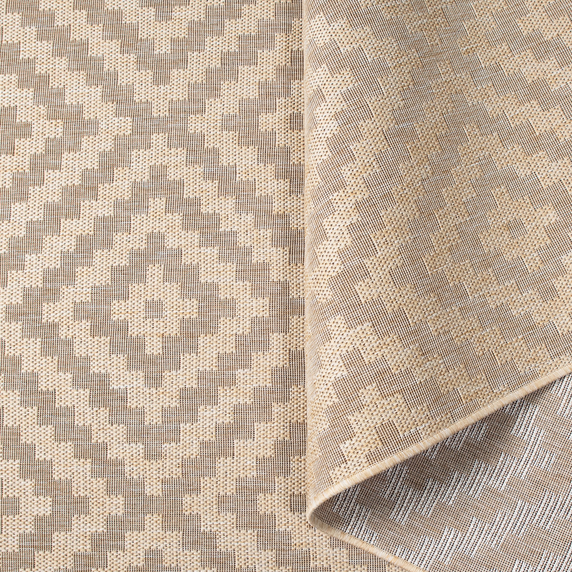 my home Teppich »Cordoba auch als Läufer erhältlich«, rechteckig, 3 mm Höhe, In- und Outdoor geeignet, Sisal-Optik, Wetterfest & UV-beständig, Boho