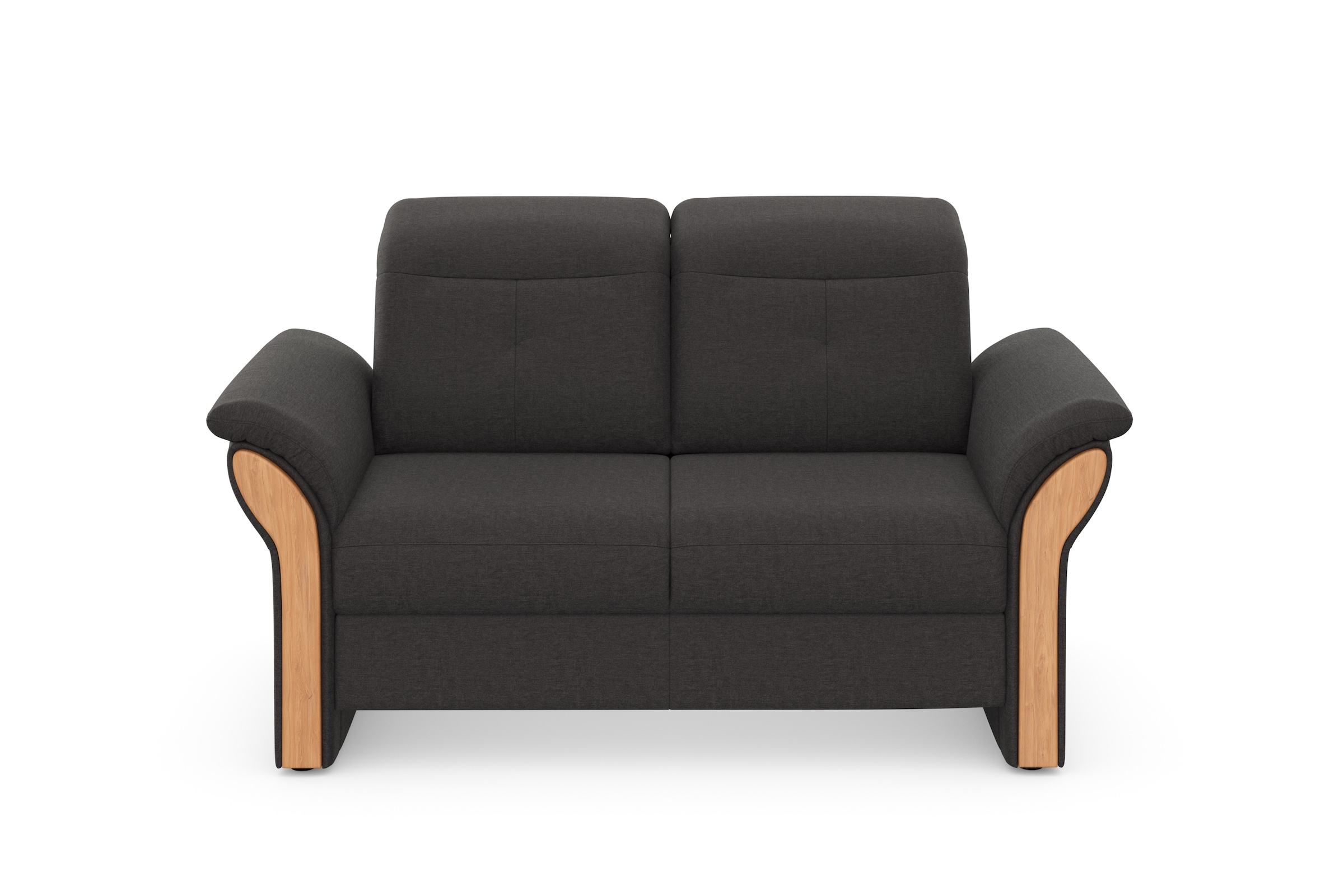 Home affaire 2-Sitzer »Dangast« Kopfteilverstellung, Holz-Chatosen, wahlweise auch im Easy Clean Bezug