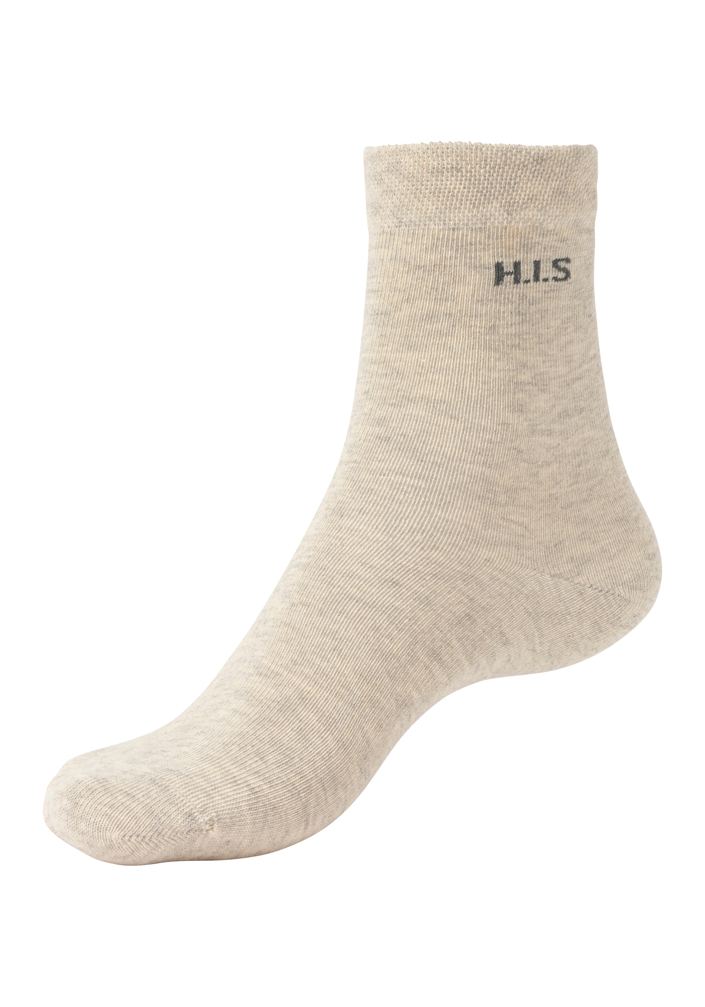 H.I.S Socken, (4 Bündchen auf Raten kaufen einschneidendes Paar), ohne