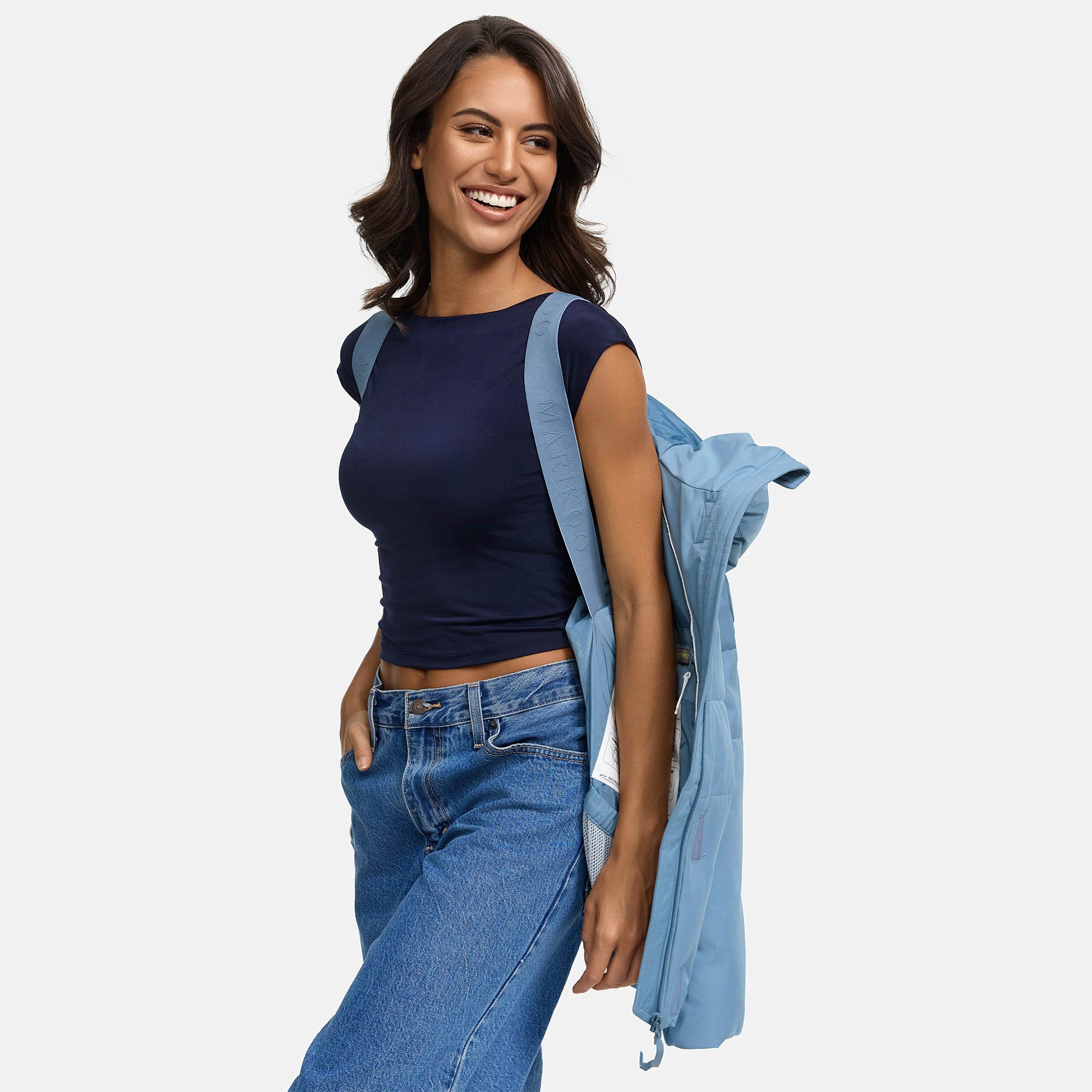 Marikoo Outdoorjacke »Marikoo Elira Damen Winterjacke N019«