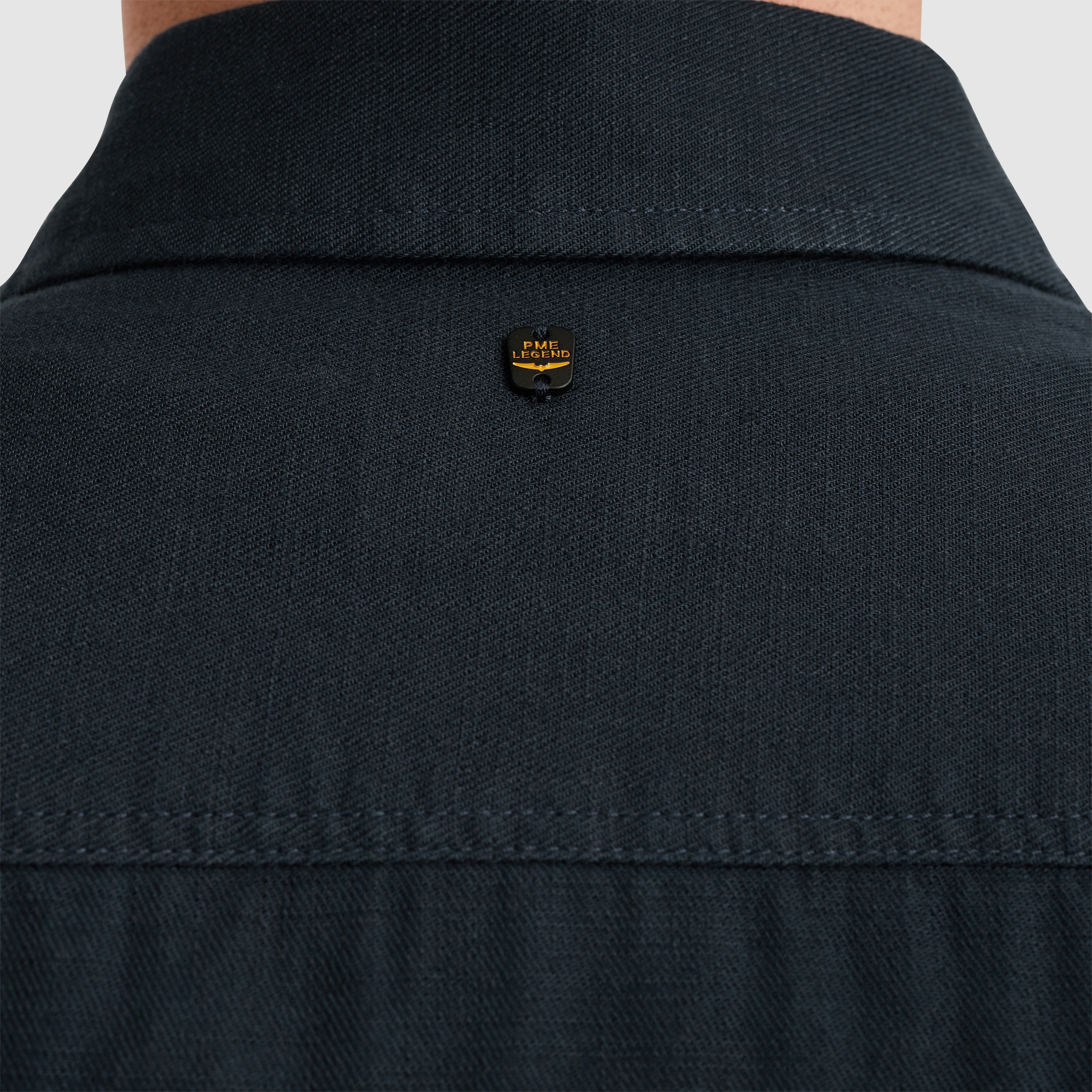 PME LEGEND Kurzarmhemd mit Kent Kragen