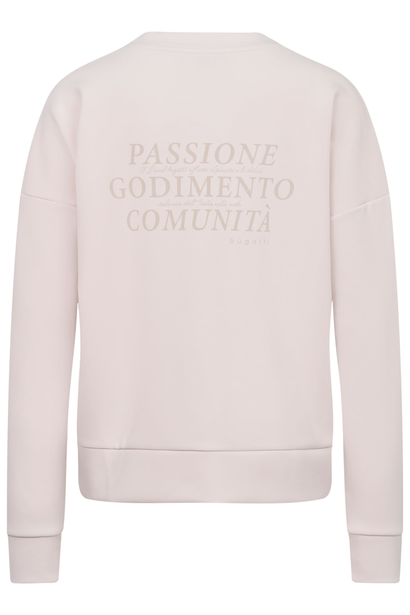 bugatti Sweatshirt, mit Schriftzug