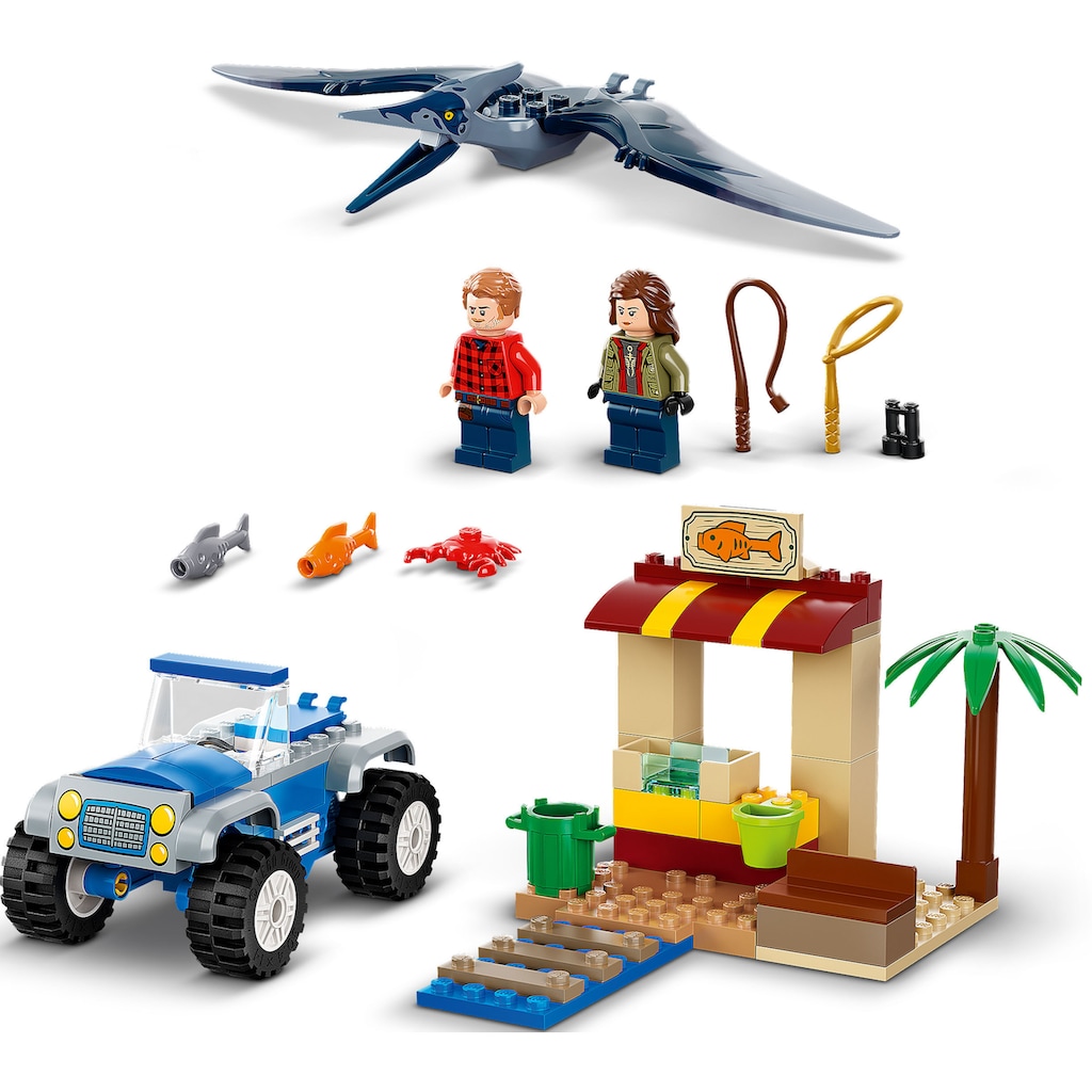 LEGO® Konstruktionsspielsteine »Pteranodon-Jagd (76943), LEGO® Jurassic World«, (94 St.)