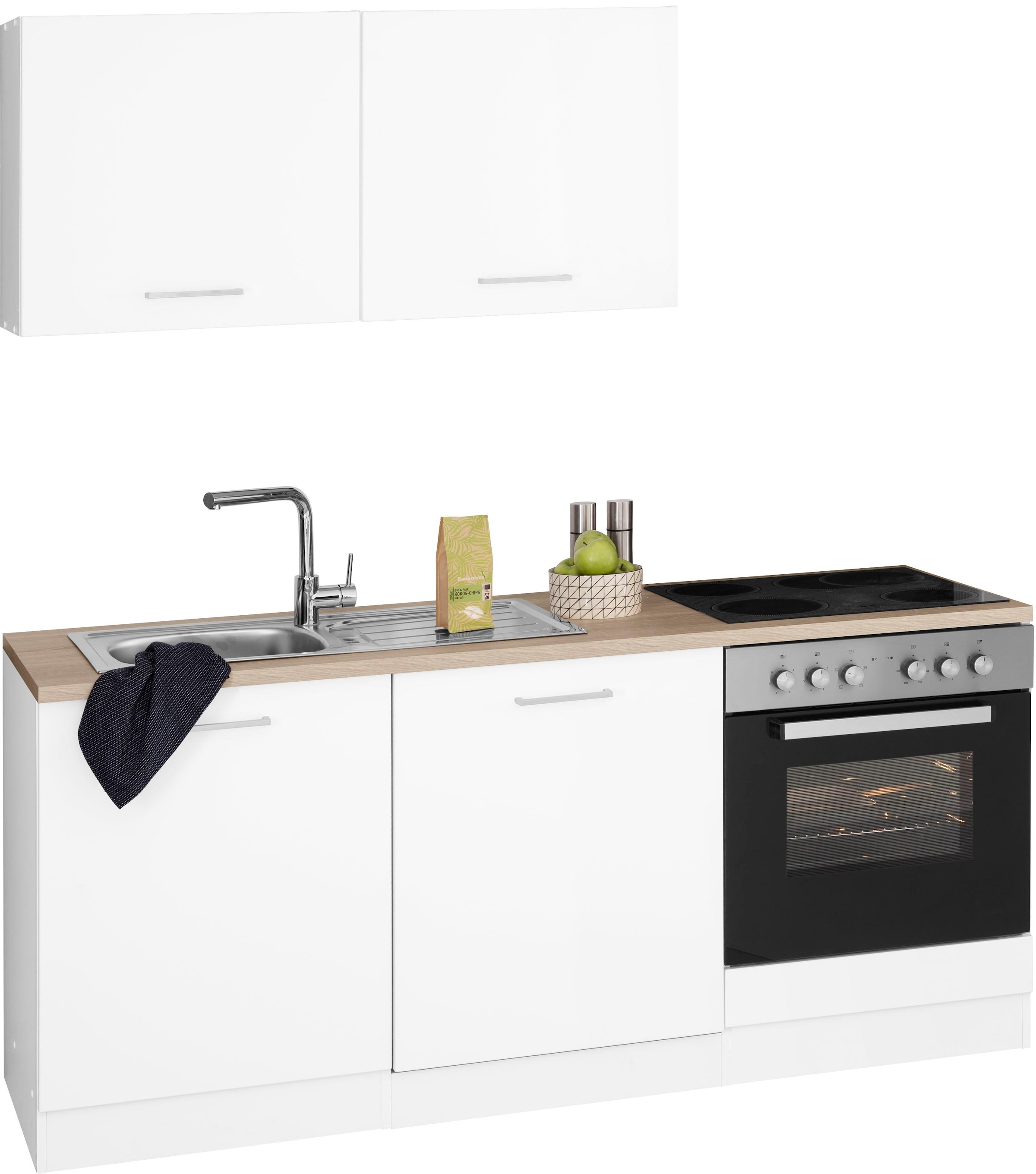 HELD MÖBEL Küchenzeile »Visby«, 180 ohne Breite bequem bestellen E-Geräte, für Geschirrspülmaschine cm