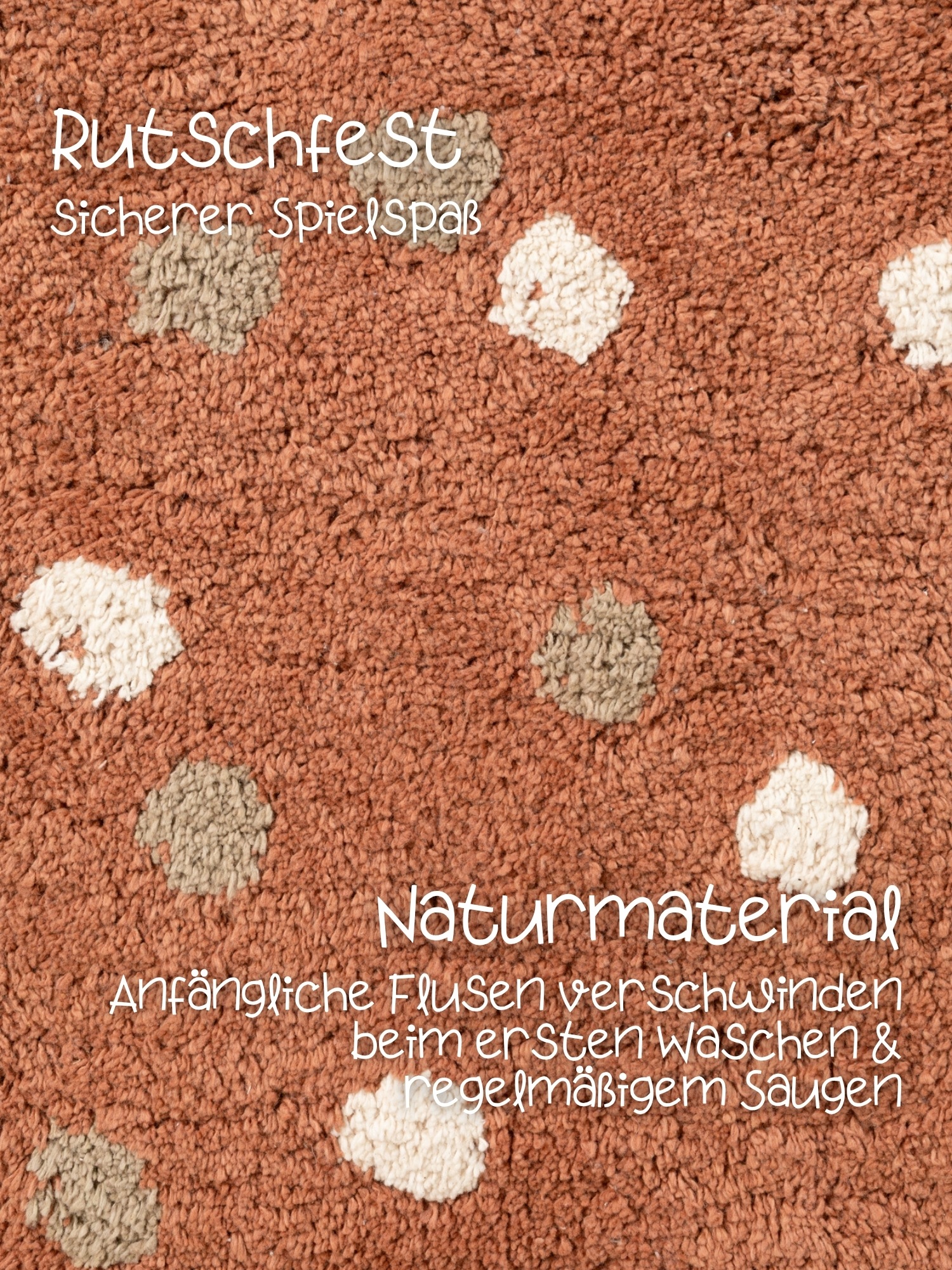 HANSE Home Kinderteppich »Gino« Motivform 10 mm Höhe Waschbar, Handgemacht, Weich, Rutschfest, Spielteppich Kinderzimmer