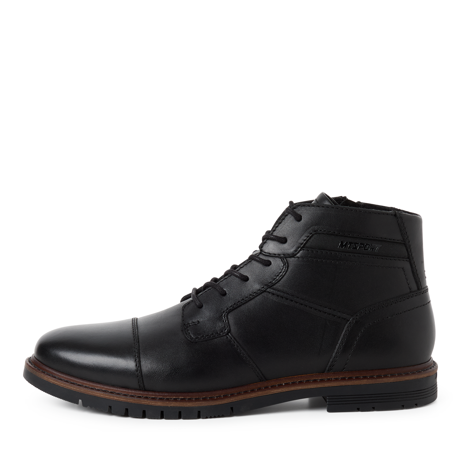 MARCO TOZZI Schnürstiefelette  Schnürboots, Herbstschuh, mit Kontrast-Rahmennaht