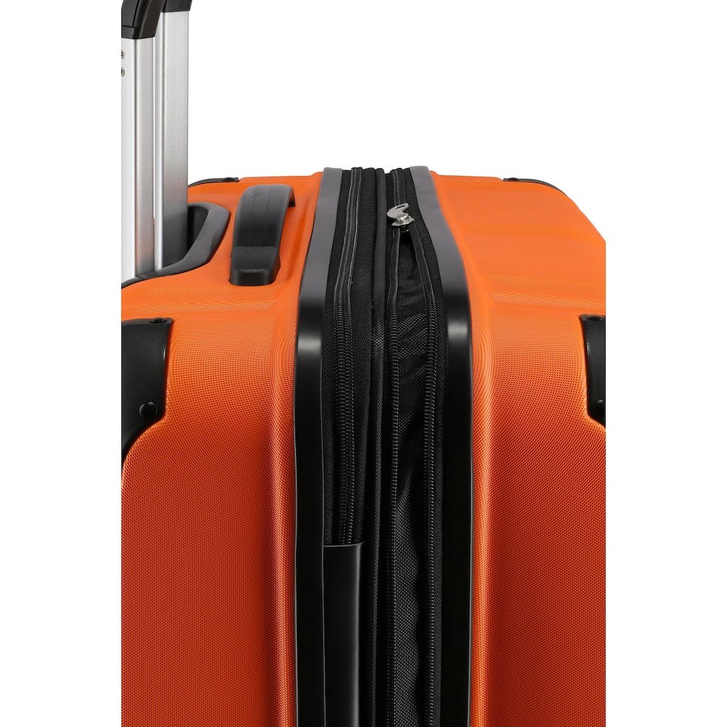 travelite Trolleyset »City, orange«, (3 tlg.)