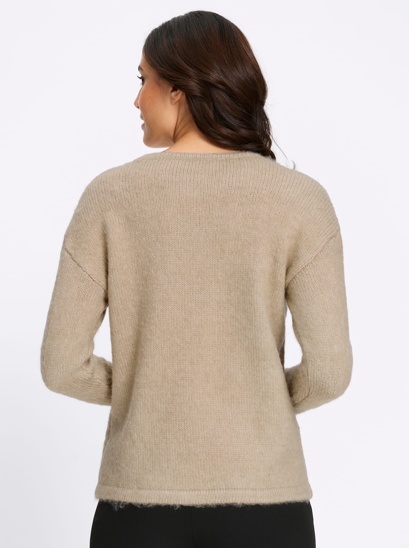 Lady Rundhalspullover »Rundhals-Pullover«