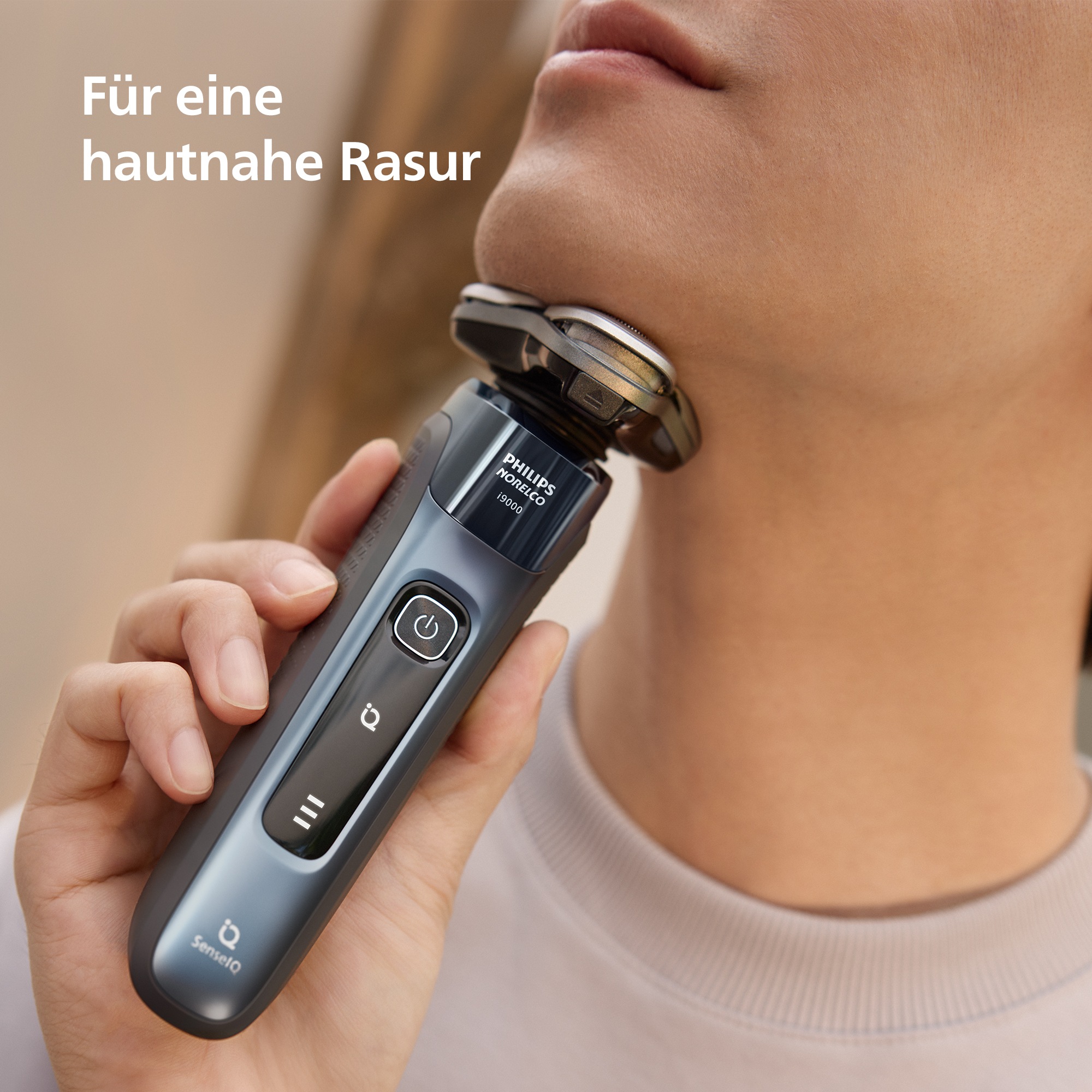 Philips Elektrorasierer »Series i9000 X9001/10«, integrierter Präzisionstrimmer, mit SkinIQ Technologie, inkl. Reiseetui