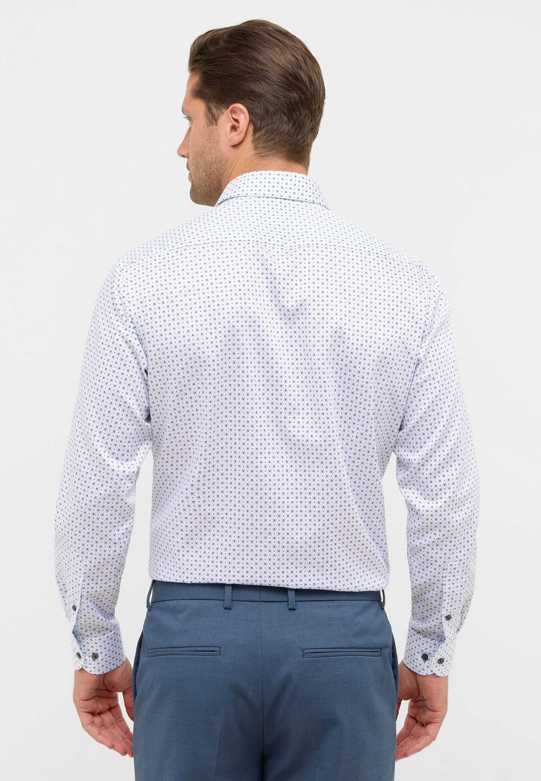 Eterna Langarmhemd »MODERN FIT« NON IRON (bügelfrei)