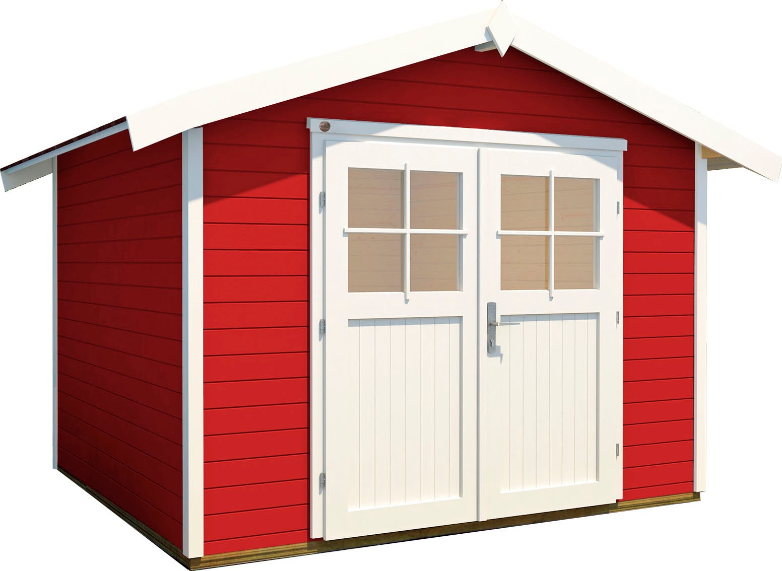 KONIFERA Gartenhaus »Kallenberg 3«, (Set), mit Vordach und Terrasse online  kaufen | mit 3 Jahren XXL Garantie