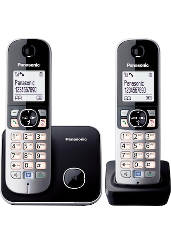 Panasonic Schnurloses DECT-Telefon »KX-TG6812GB«, mit Anrufer- und Wahlsperre kaufen