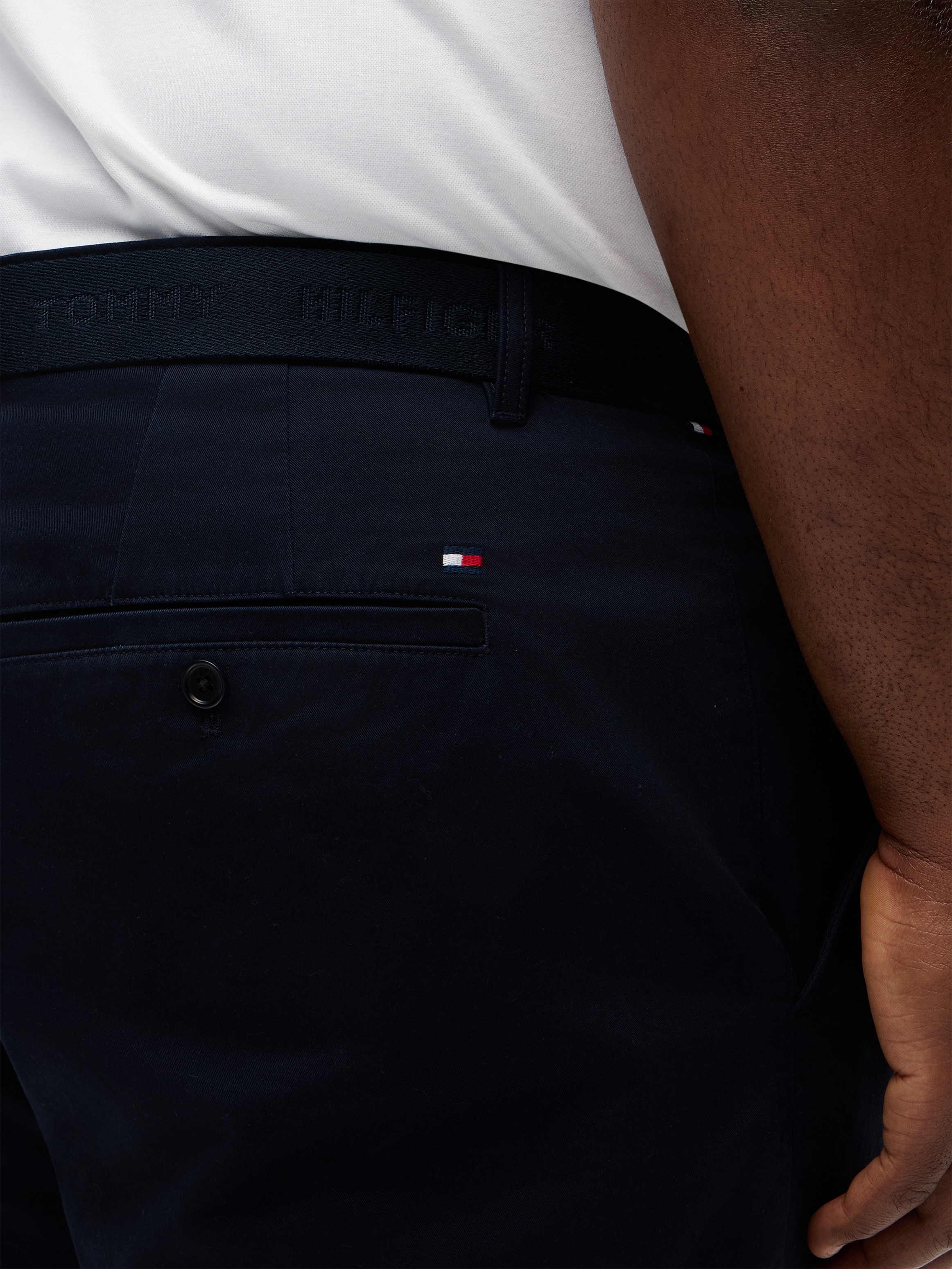 Tommy Hilfiger Big & Tall Chinoshorts »BT-DENTON 9.5 ESS TWILL-B«  Twill, slim fit, Große Größen