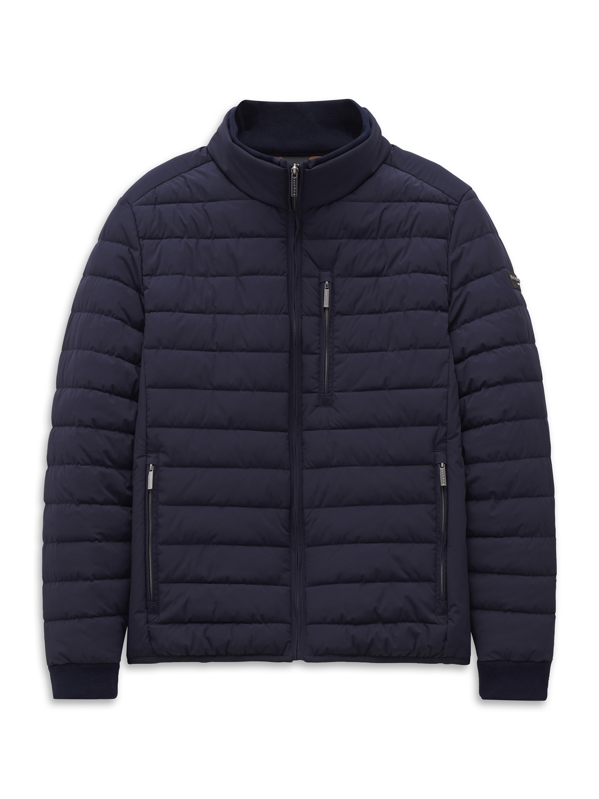bugatti Blouson »Regular Fit« ohne Kapuze Regular Fit Stretch Steppoptik Stehkragen
