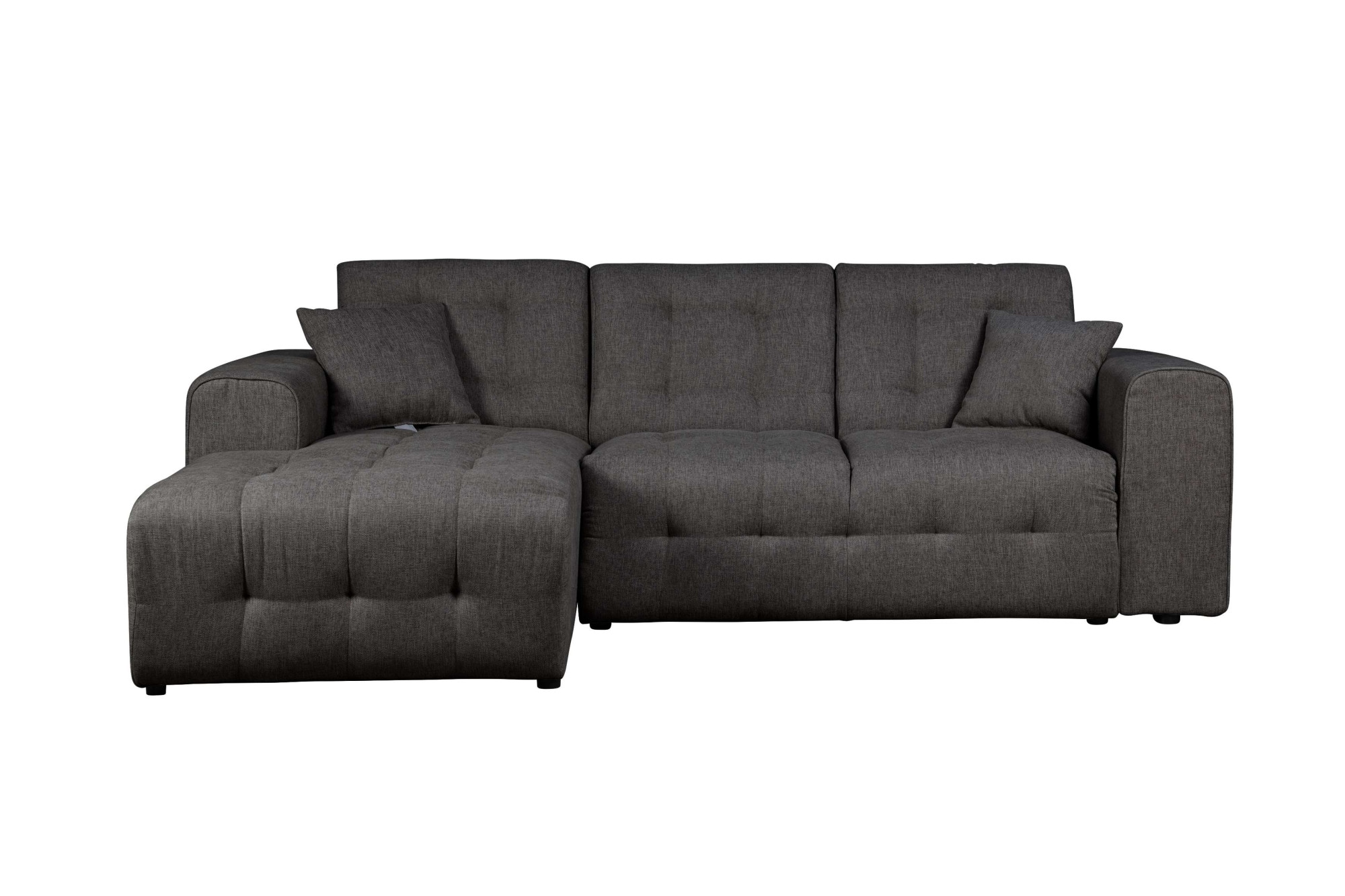 Home affaire Ecksofa »Nosia L-Form«, incl. 2 Zierkissen, mit feiner Steppung