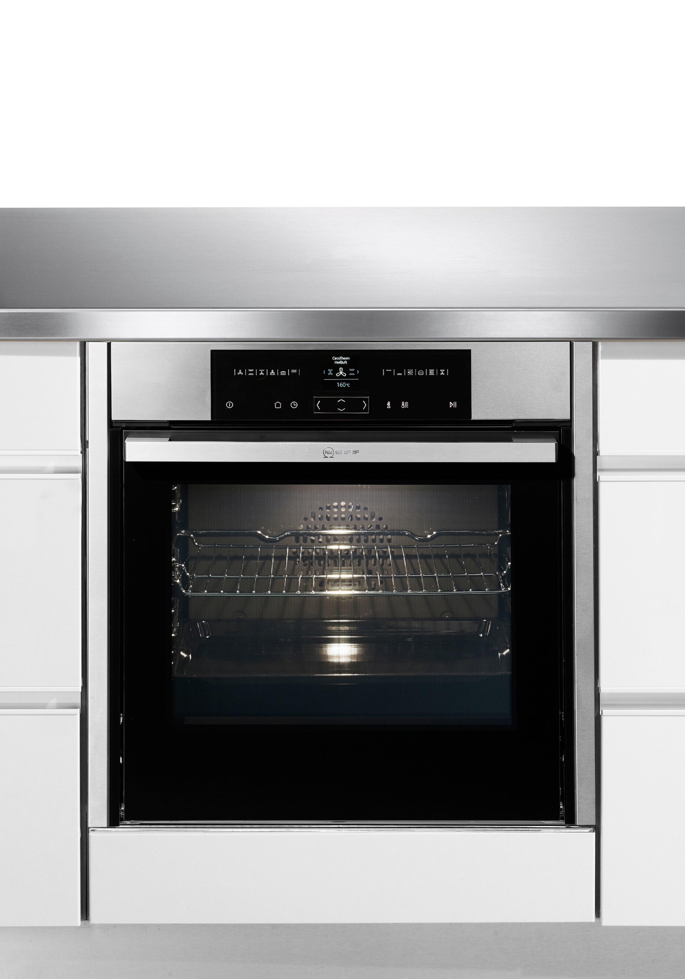 NEFF Einbaubackofen N 70 »B45CR22N0«, mit Teleskopauszug nachrüstbar, easyClean, Slide&Hide®
