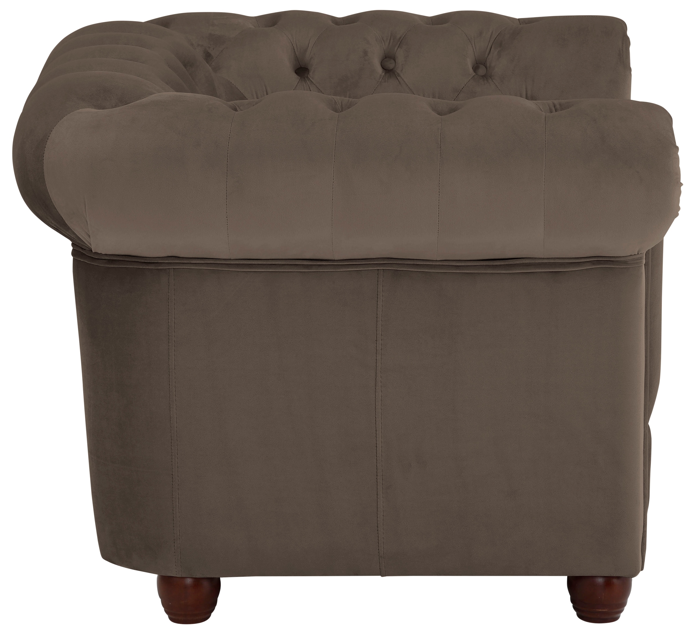 Home affaire Chesterfield-Sessel »New Castle Sessel«, hochwertige Knopfheftung, B/T/H: 104/86/72 cm