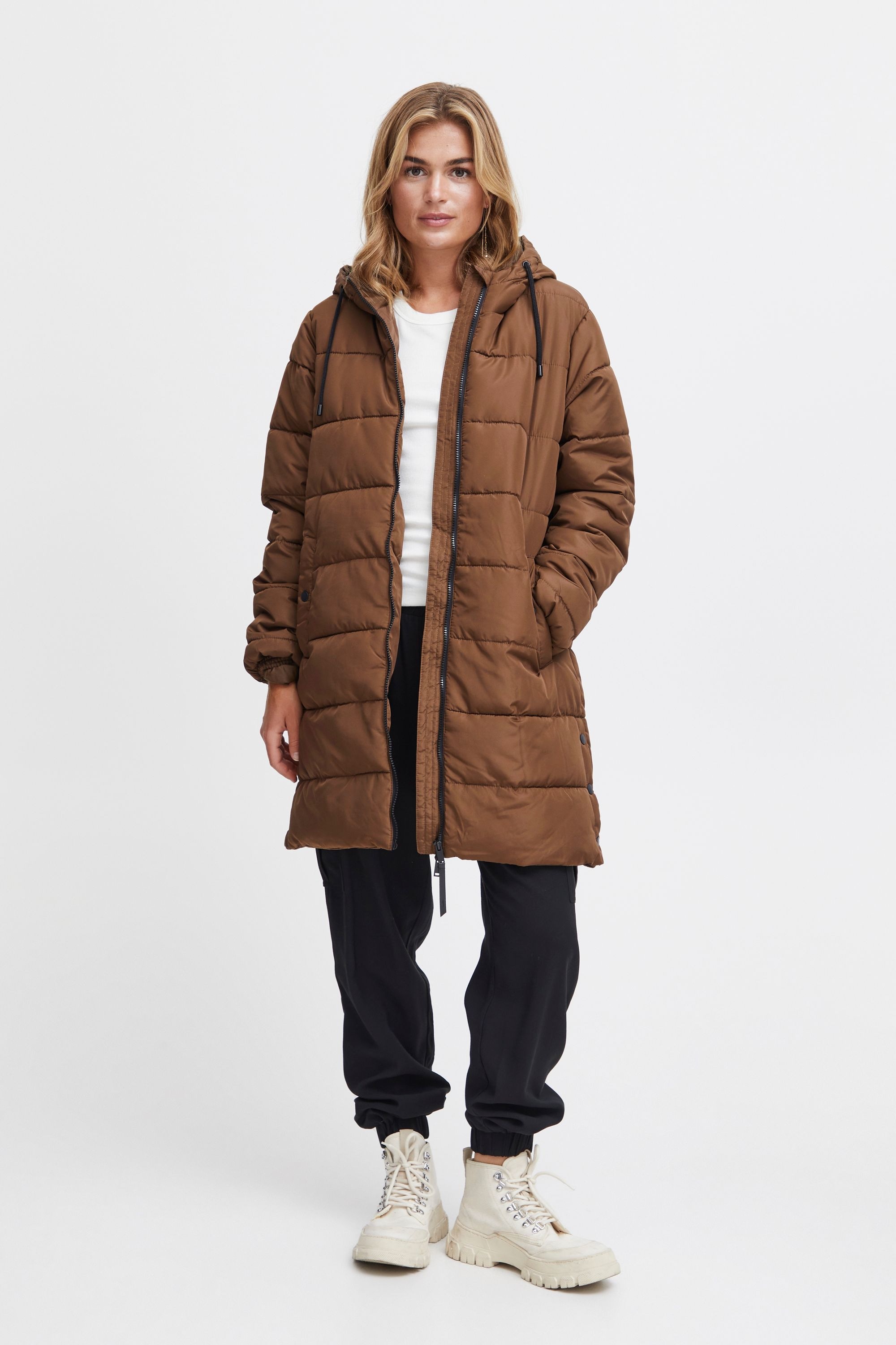 fransa Steppjacke »Steppjacke FRMabelle«, mit Kapuze