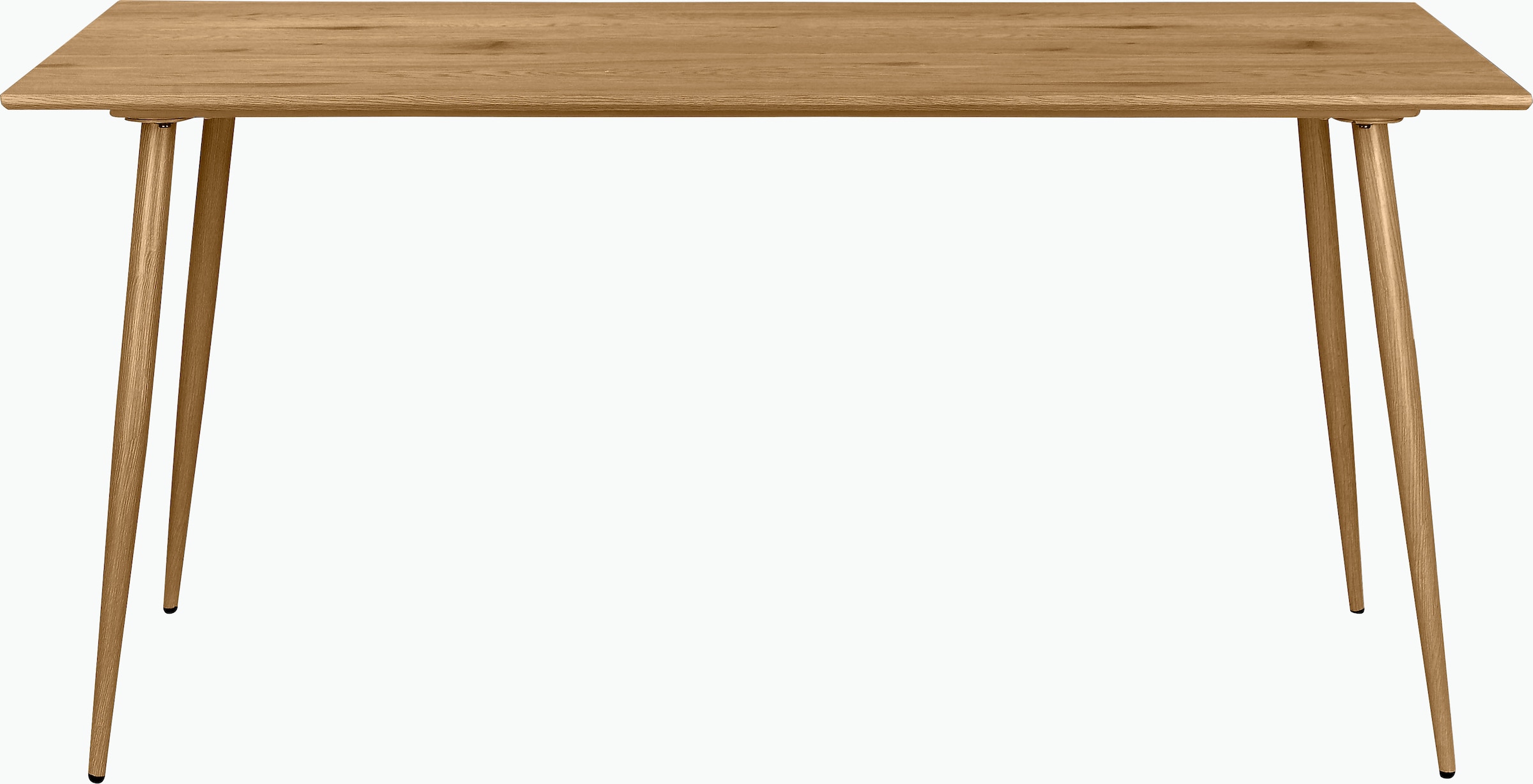 Leonique Essgruppe »Eadwine, TOPSELLER! Tisch plus 4 Stühle, Sitzgruppe«, (Set, 5 tlg., Esstisch plus 4 Esszimmerstühle), bestehend aus Esstisch 160 cm und 4 Esszimmerstühlen, Polsterstühlen
