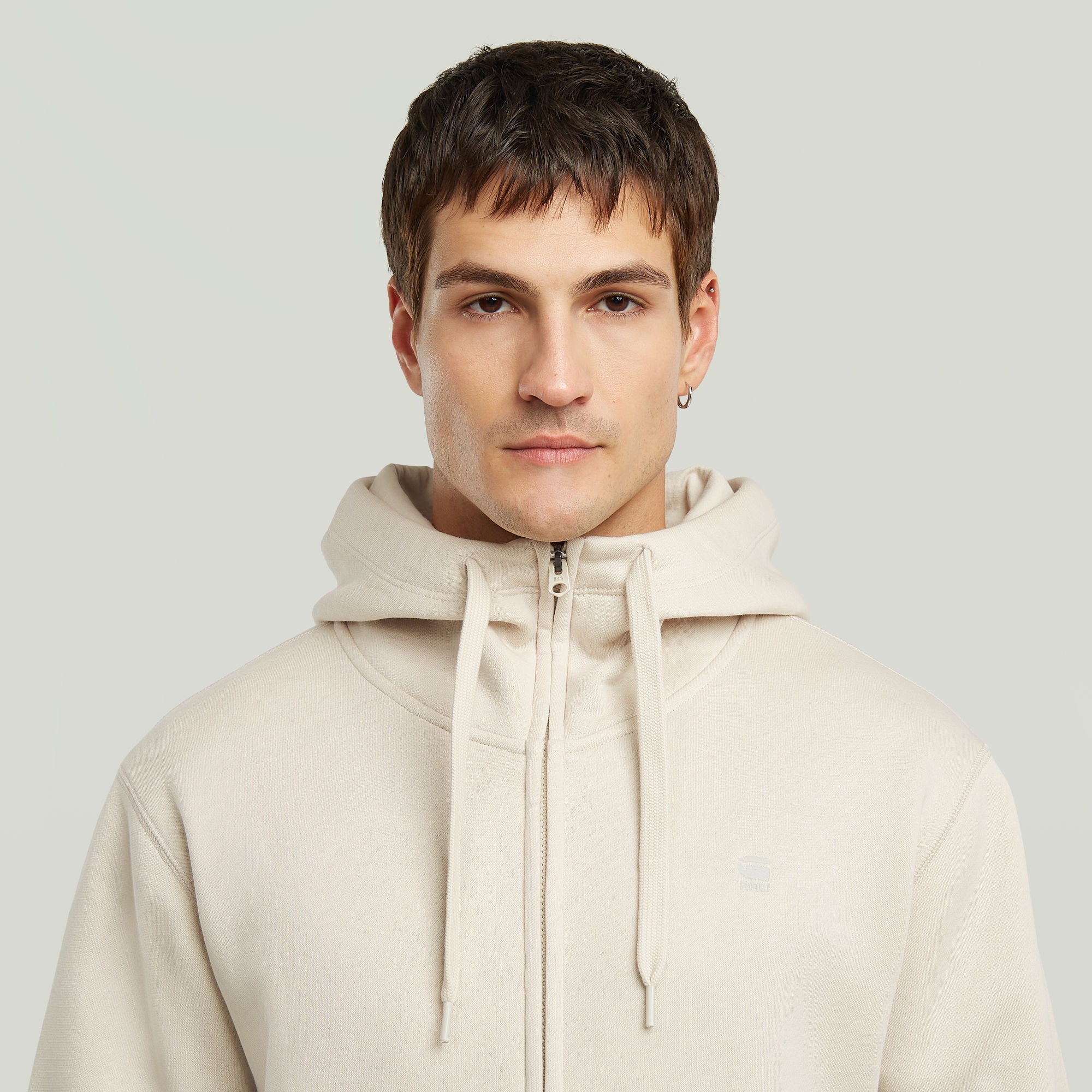 G-STAR Kapuzensweatjacke »Premium Basic Hooded Zip Sweater«