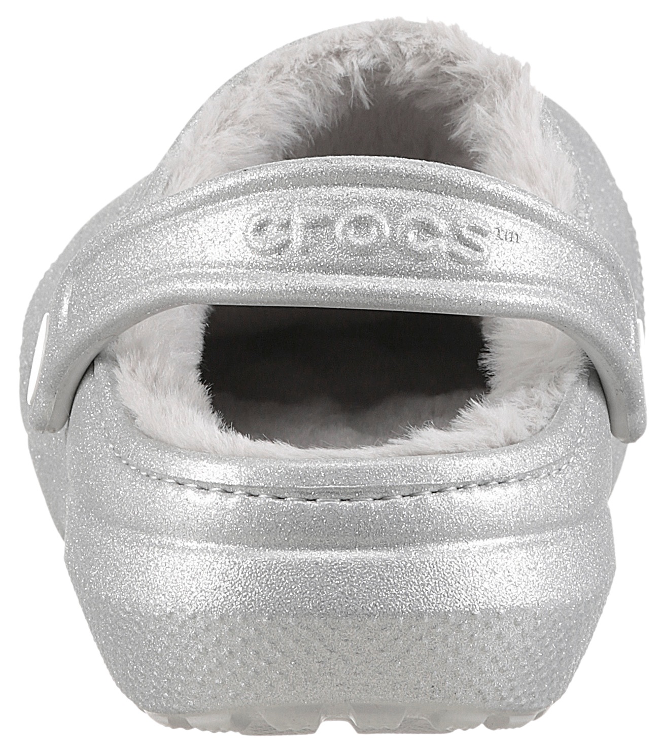 Crocs Clog »Classic Fuzz Lined Glitter«  mit Lüftungsöffnungen
