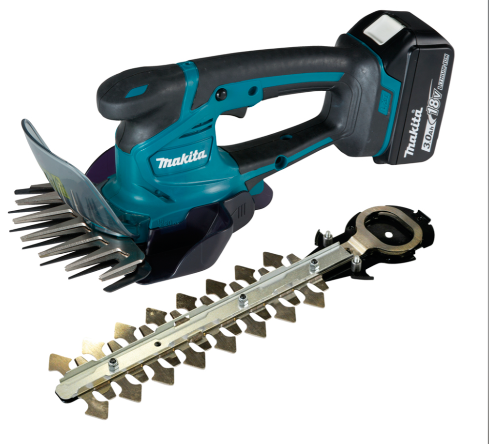 Makita Akku-Gras- und Strauchscherenset »DUM111RFX«, 18V, 2.500 min-1, 11/20 cm, Inkl. Akku und Ladegerät
