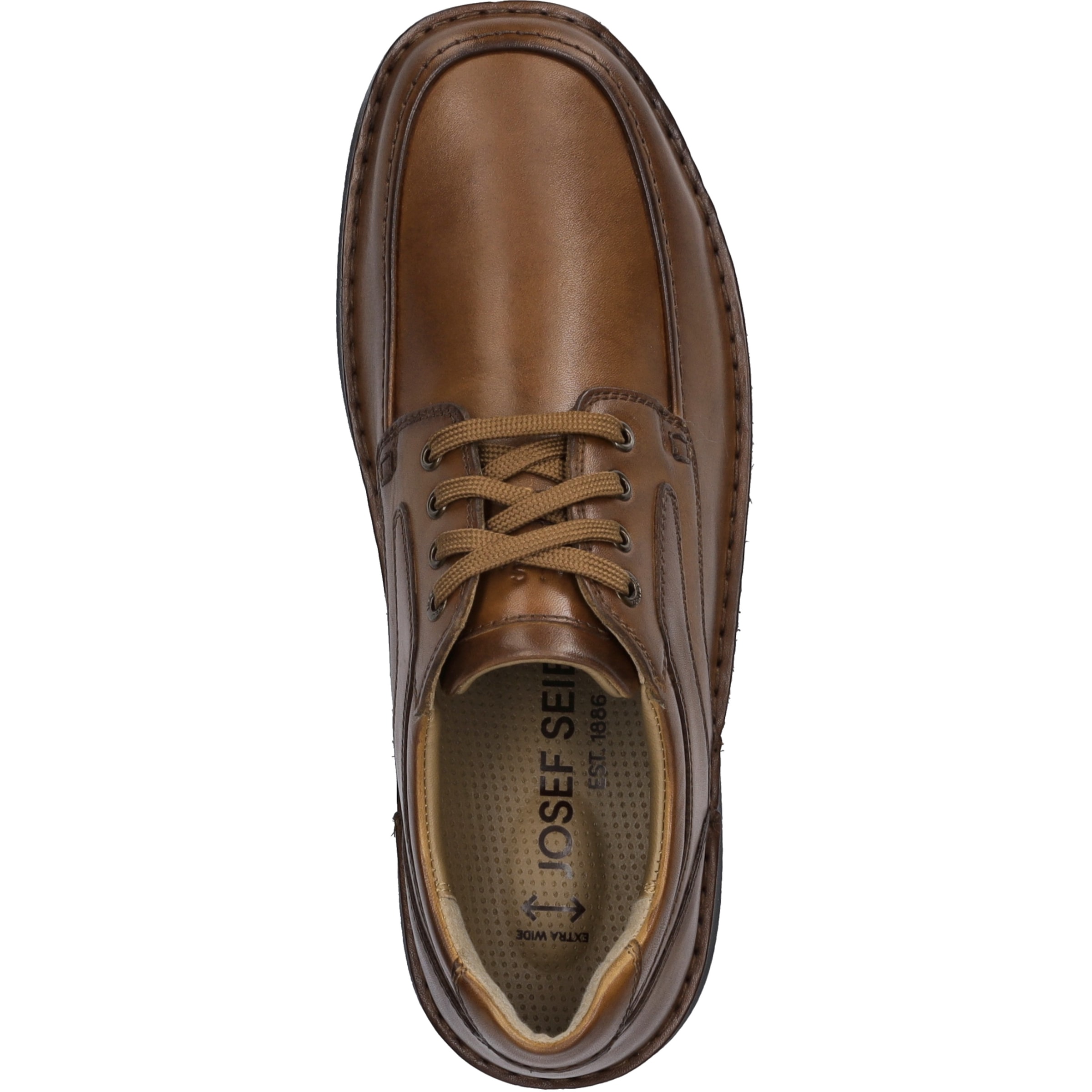 Josef Seibel Schnürschuh »New Anvers 62, cognac«