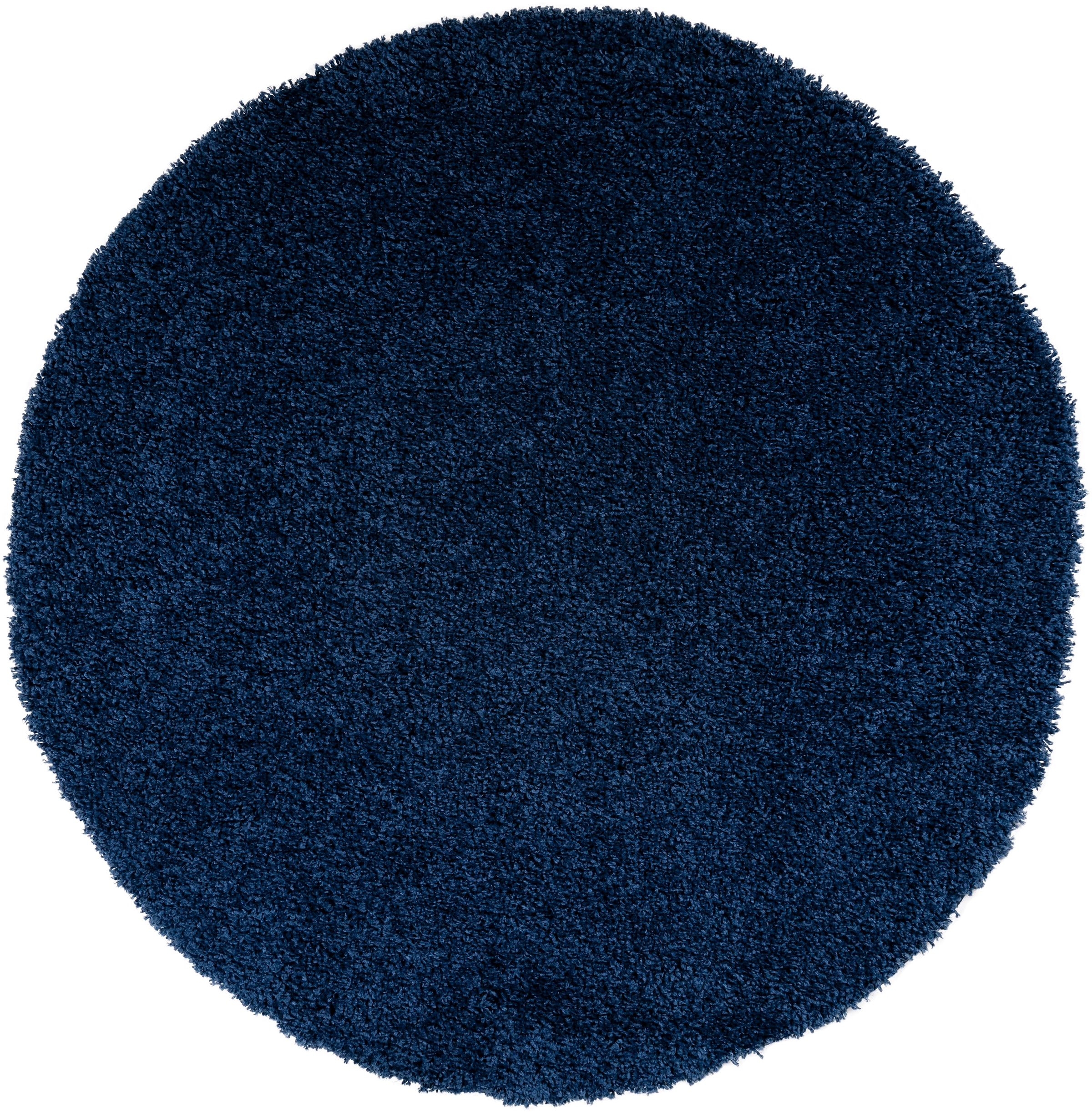 OTTO home Teppich »Shaggy 30« rund 30 mm Höhe Teppich in Uni-Farben, besonders weich und kuschelig, Wohnzimmer