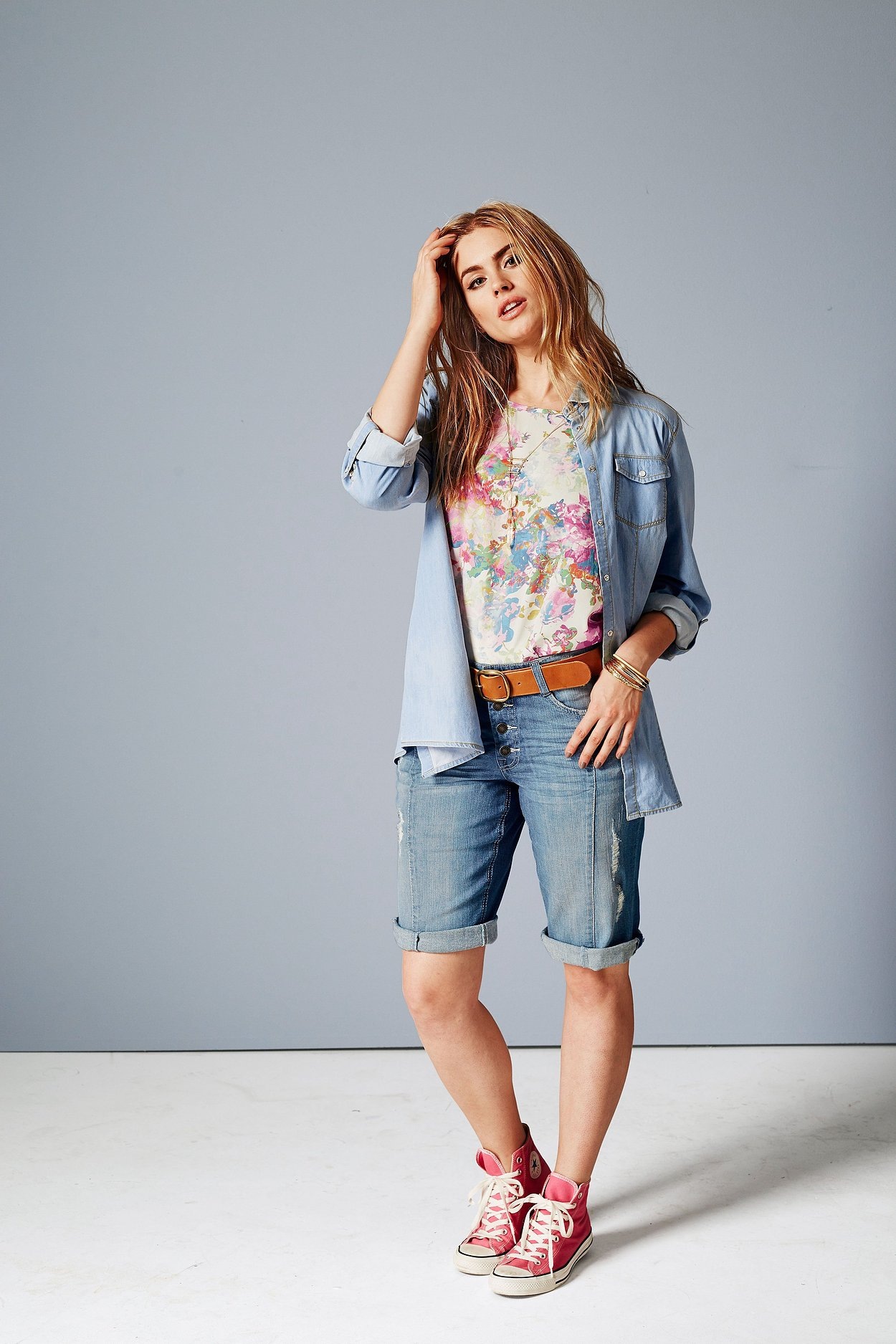 Sheego Jeansbermudas »Jeans-Bermudas mit Stretch-Anteil«