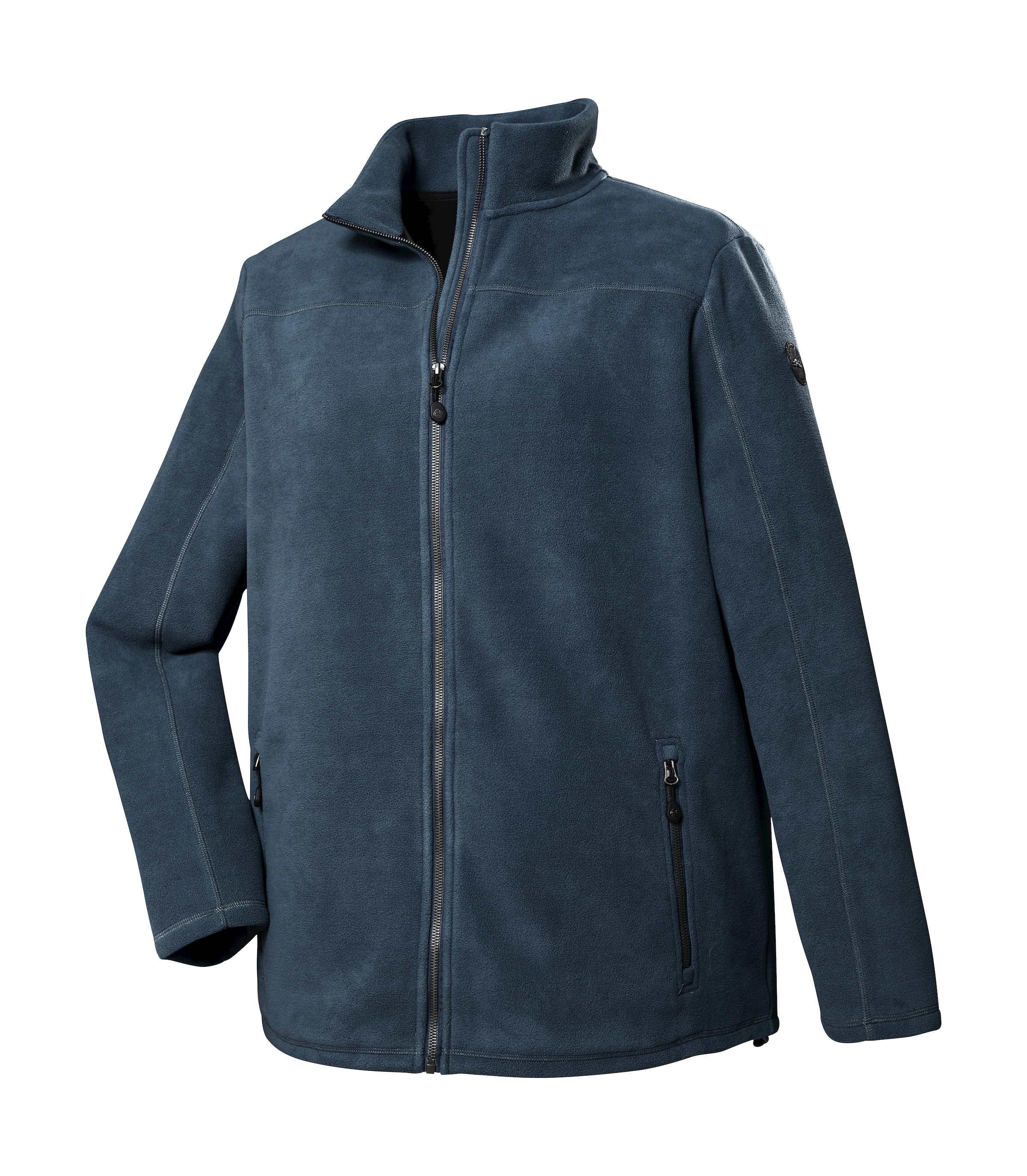 STOY Fleecejacke »STW 12 MN FLC JCKT«, Fleecejacke: Stretch, Kinnschutz, Zipper-Taschen