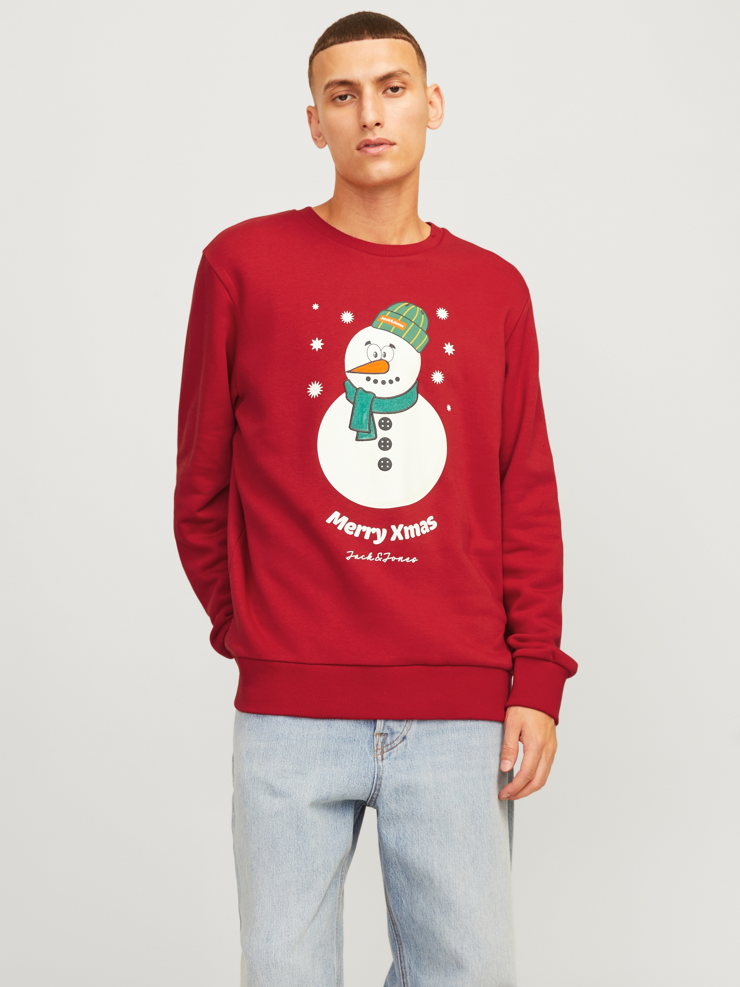 Sweatshirt »JJXMAS JOLLY SWEAT CREW NECK«