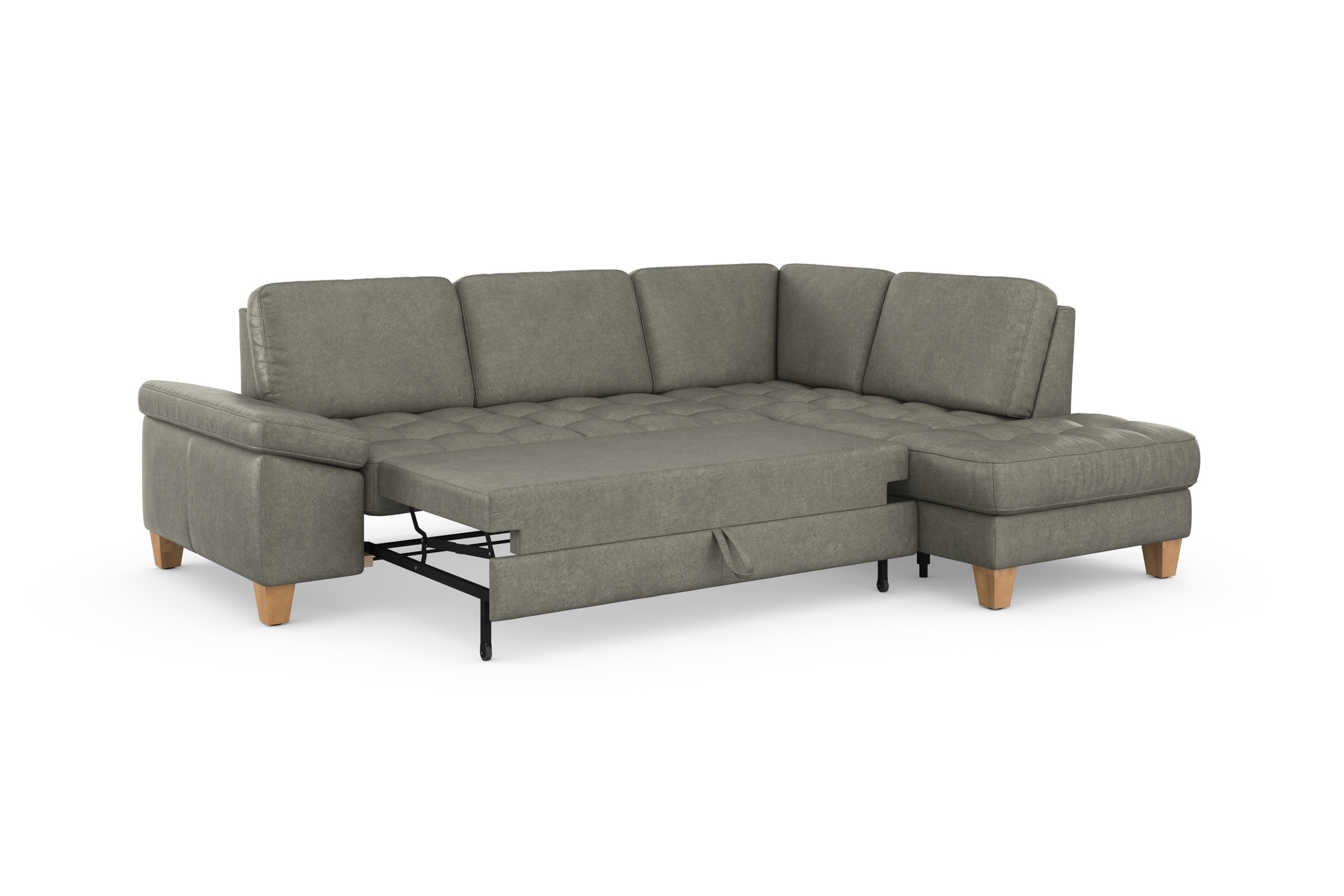 sit&more Ecksofa »Westham L-Form«, mit Ottomane, mit oder ohne Bettfunktion, Bettkasten, Verstellung
