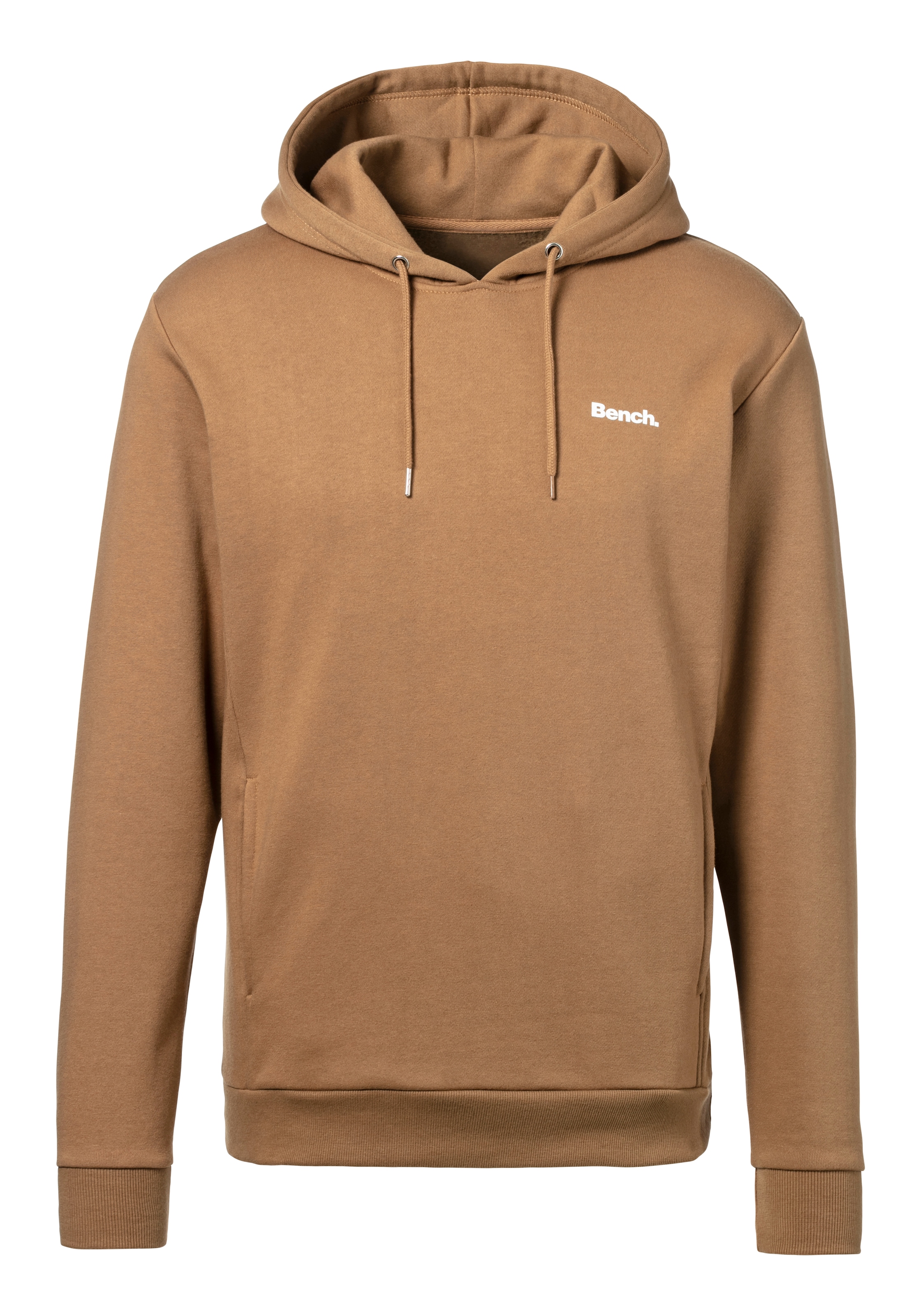 Bench. Loungewear Hoodie , Sweatshirt mit Kapuze und seitlichen Taschen, Baumwollmischung
