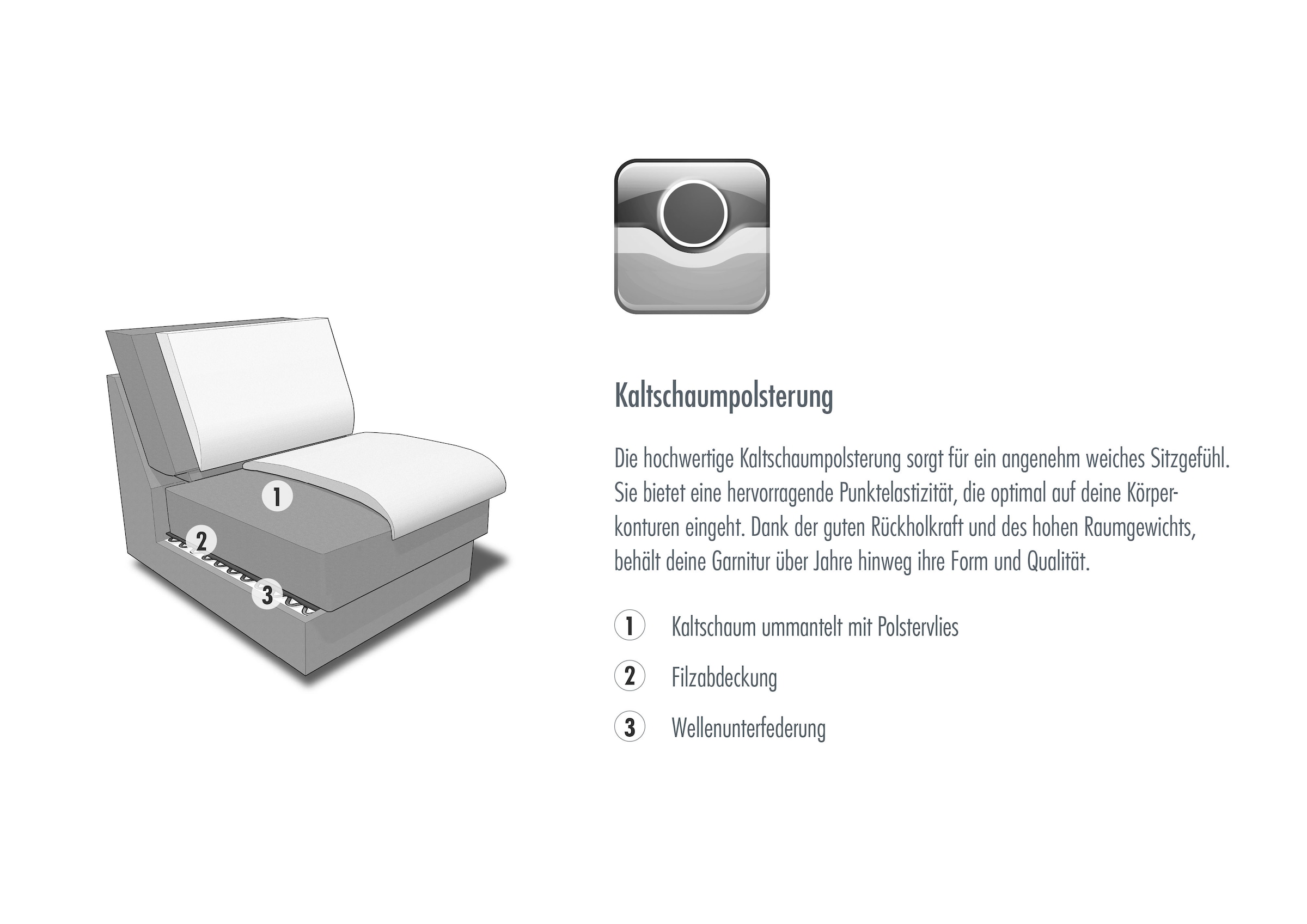 Die PlanBar Ecksofa »PN-EM23050, L-Form, Breite 289 cm« Optional mit Echtleder-Rücken, Kopfstütze, Sitz- und Armverstellung