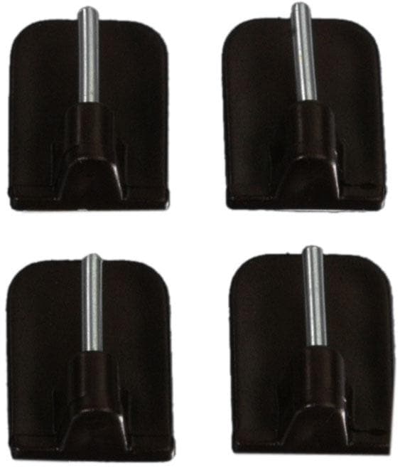 Liedeco Klebeträger für Vitragen-Bistrostangen