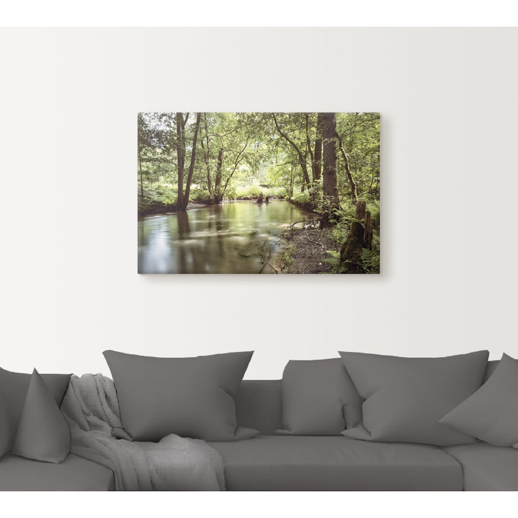 Artland Leinwandbild »Spessart II«, Wald, (1 St.)