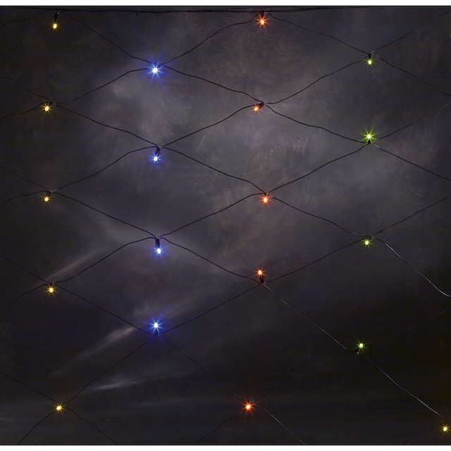 KONSTSMIDE LED-Lichternetz »Weihnachtsdeko aussen«, 120 St.-flammig, LED  Lichternetz, 120 bunte Dioden bequem bestellen
