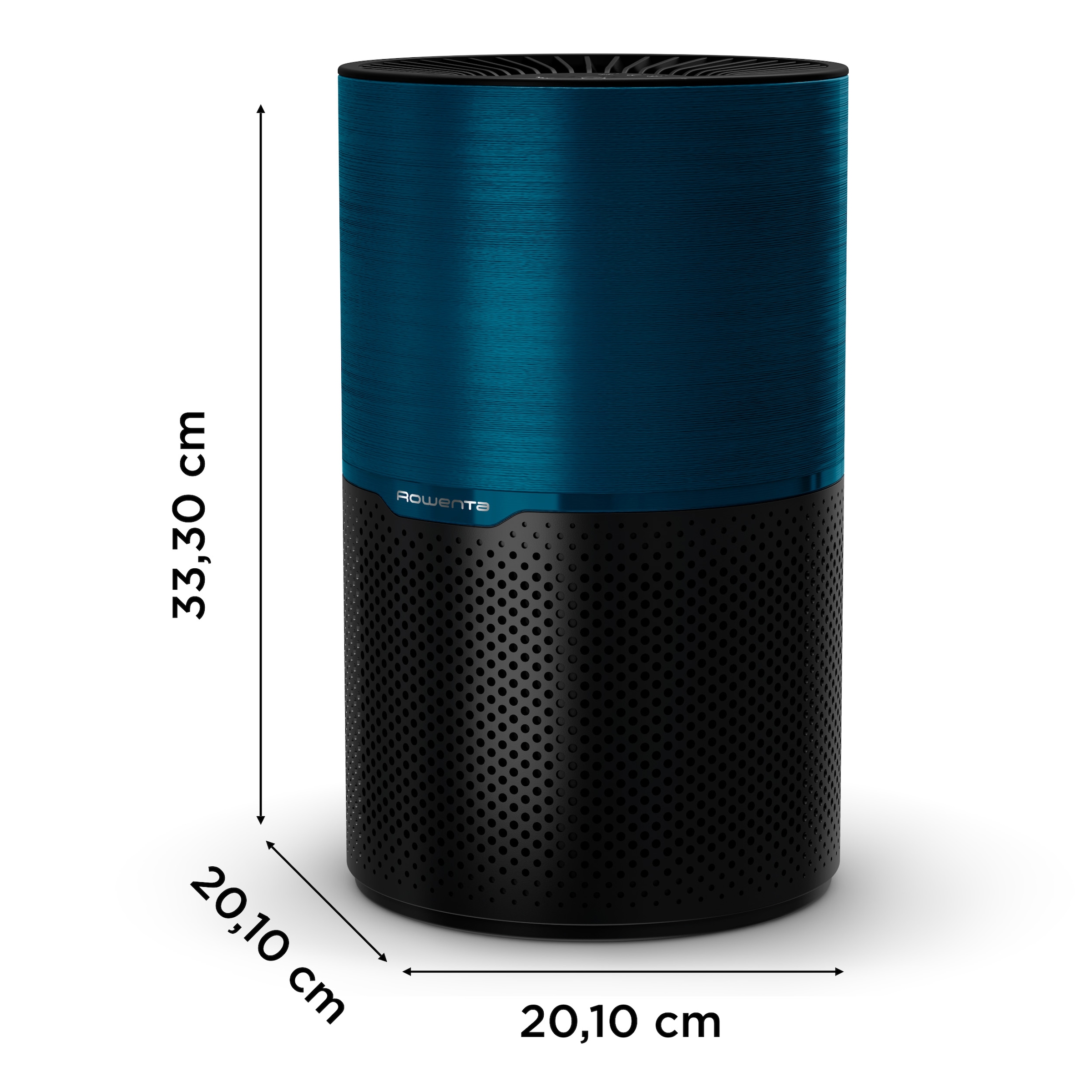 Rowenta Luftreiniger »Pure Air Compact, Echtzeit-Luftqualitätsanzeige« für 52 qm Räume 3-in-1 Filterung, Energieeffizienter Luftreiniger mit Digitalmotor