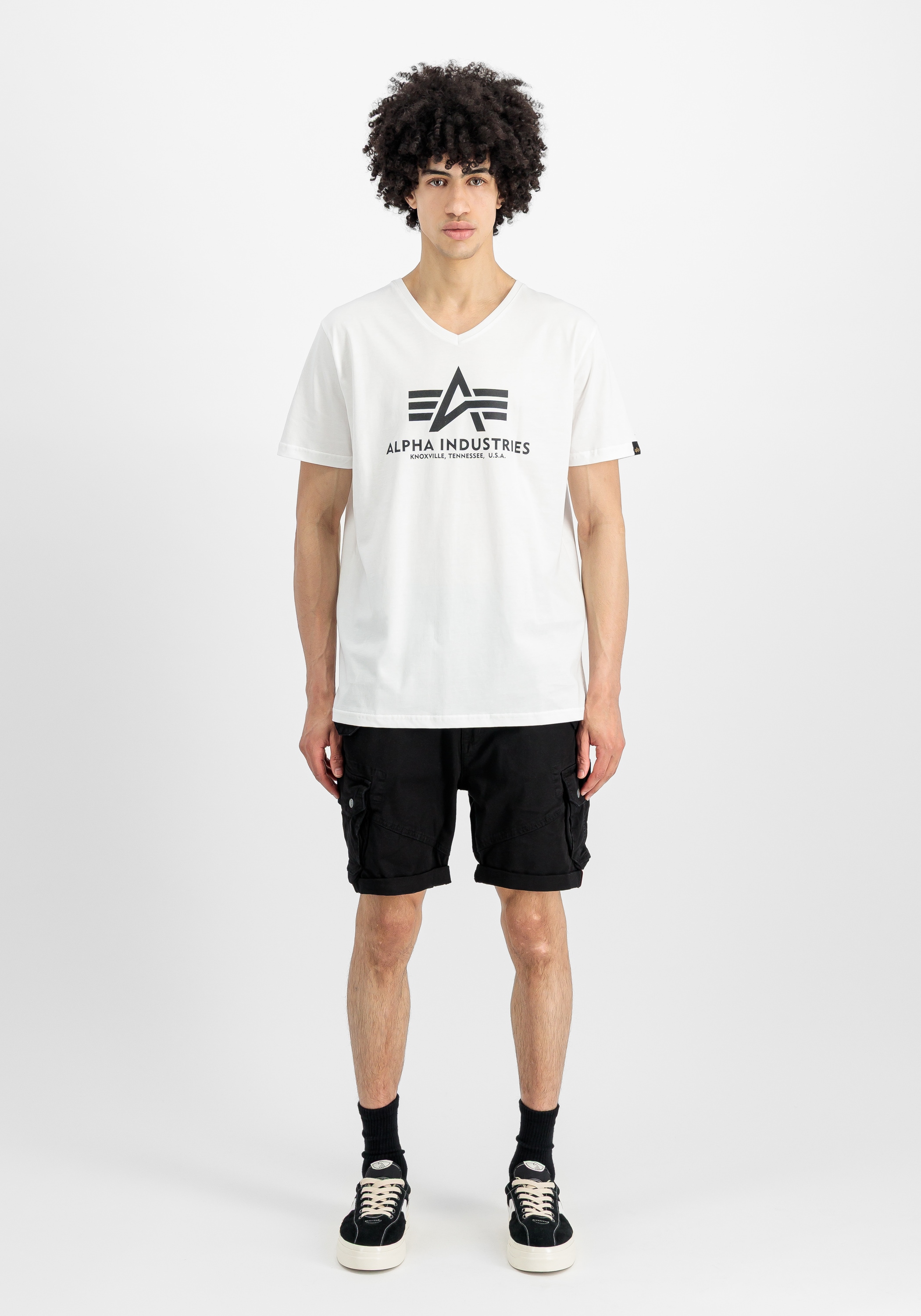 Alpha Industries T-Shirt »Basic T-Shirt BL V-Neck«