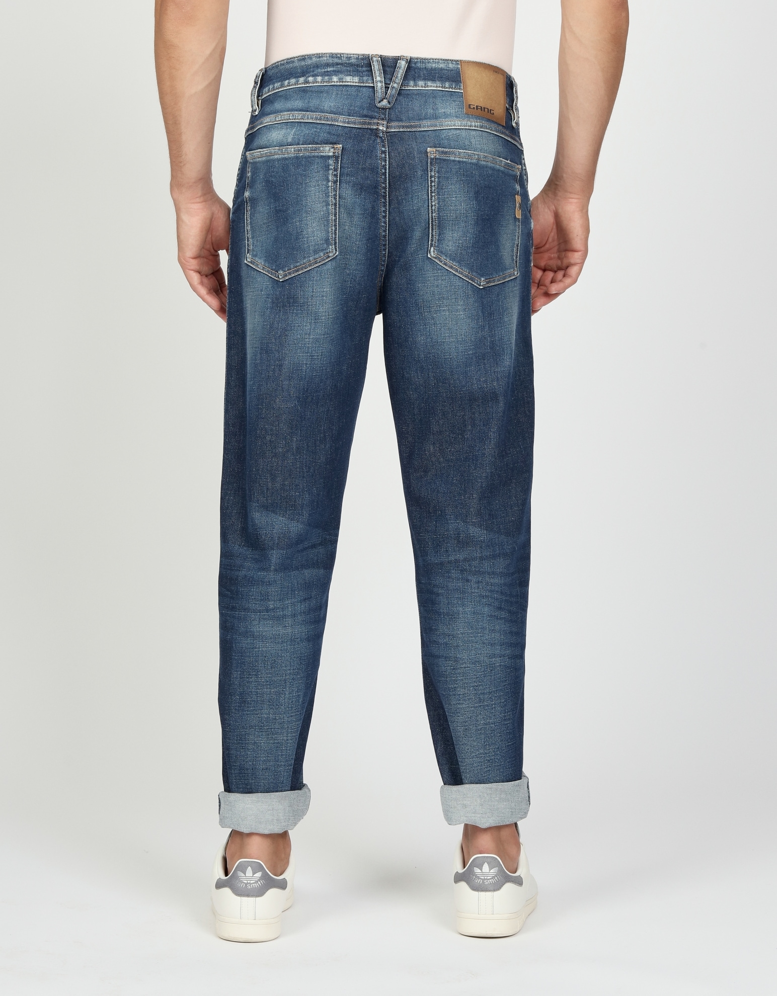GANG Stretch-Jeans »94MARCO«, im relaxten 5-Pocket Style mit doppelter Gürtelschlaufe