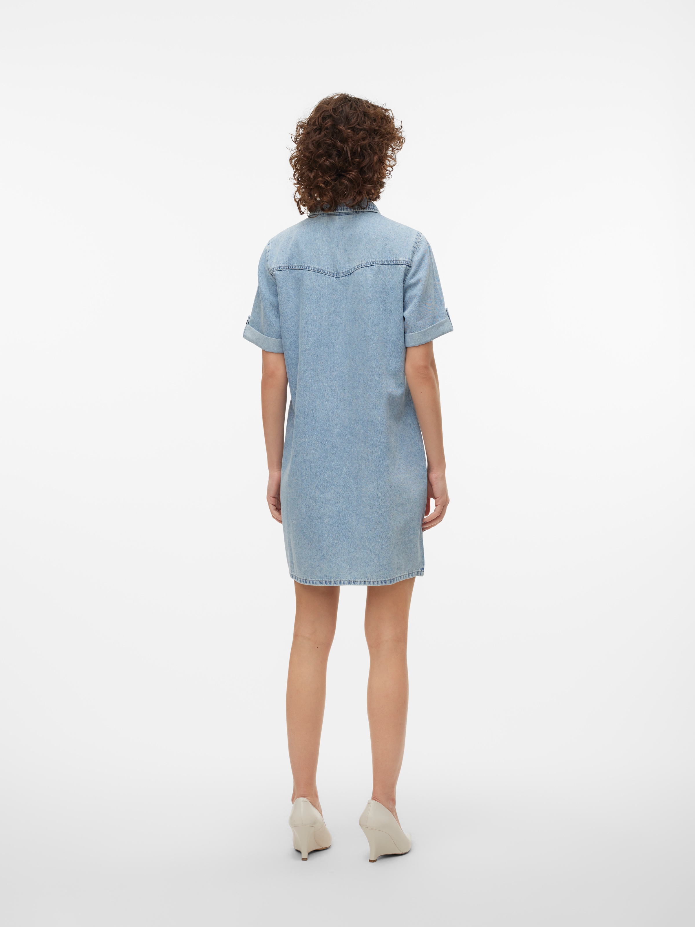 Vero Moda Jeanskleid »VMJENNIE SS SHORT DENIM DRESS NOOS«