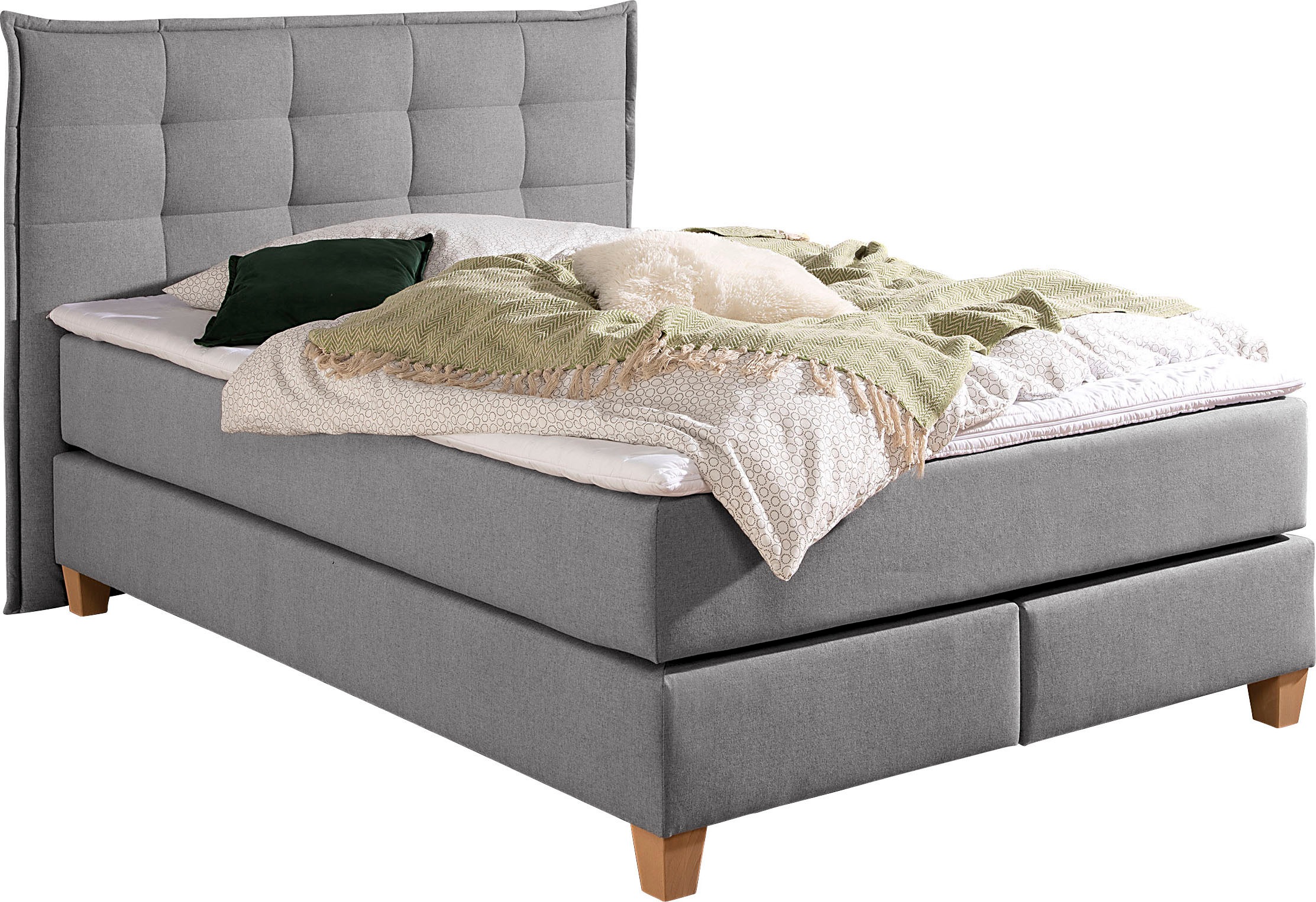Home affaire Boxspringbett, inklusive Komfortschaum-Topper