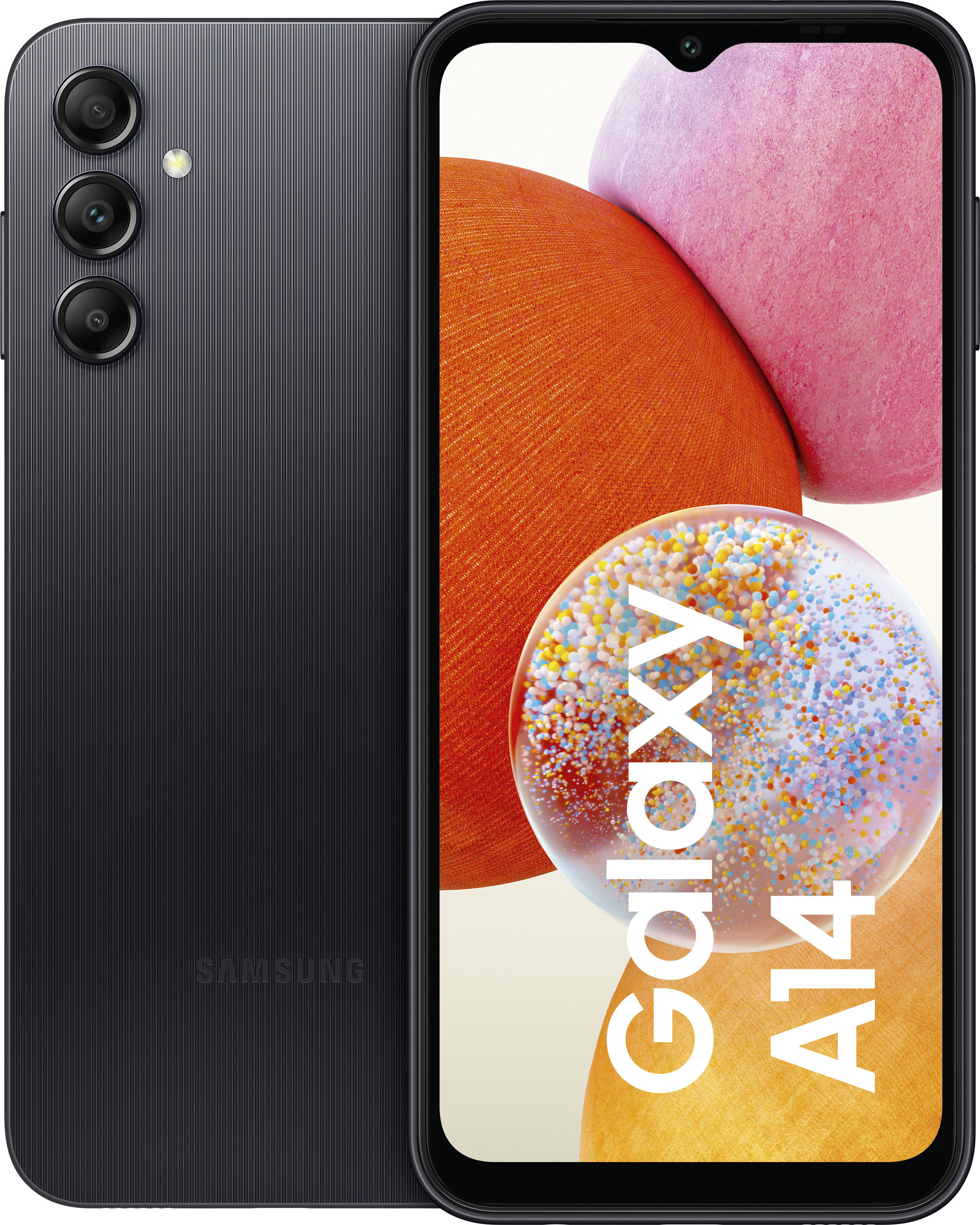 Smartphone »Galaxy A14, LTE, 64GB«, schwarz, 16,72 cm/6,6 Zoll, 64 GB Speicherplatz,...