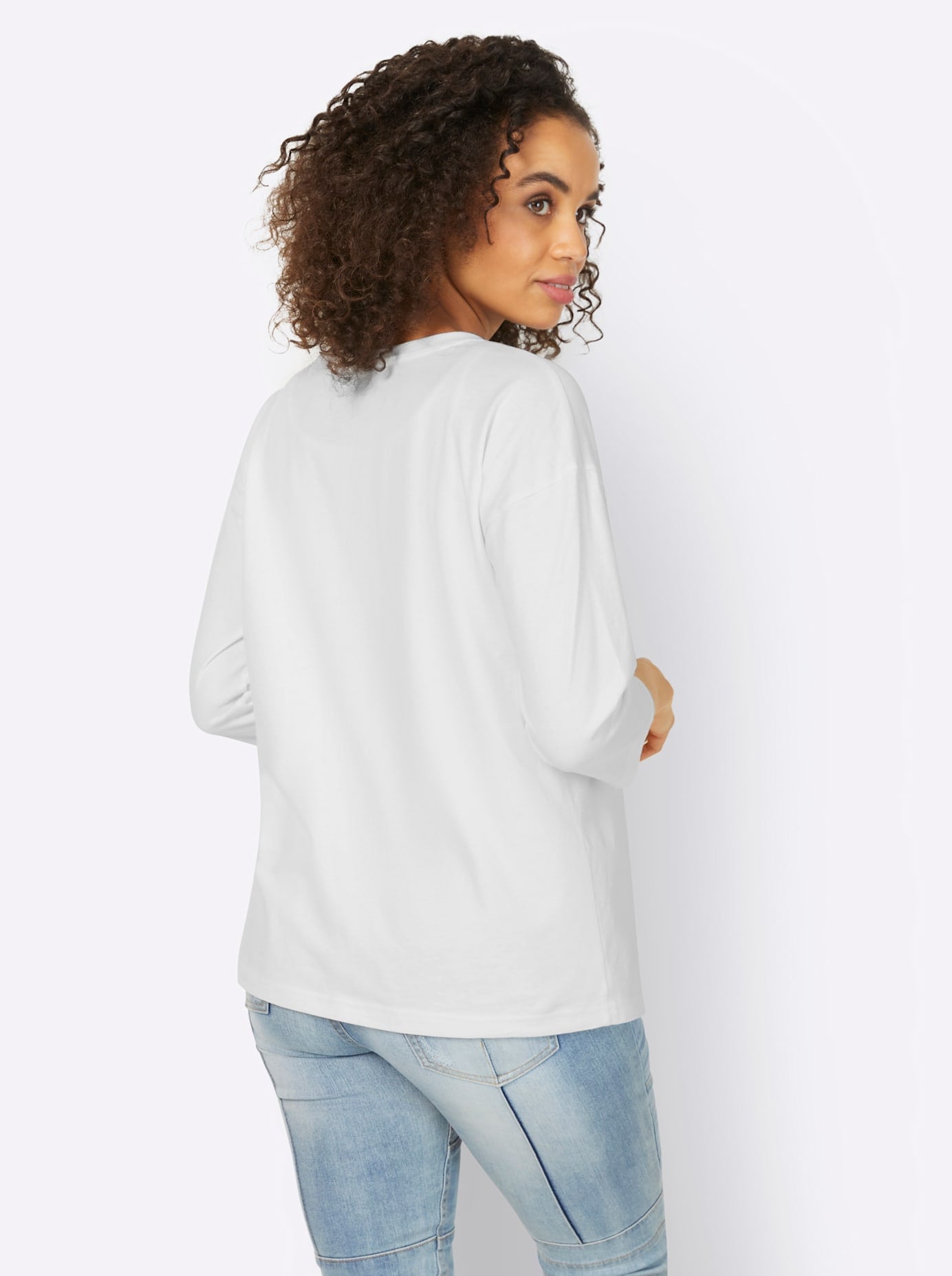 heine Rundhalsshirt »Shirt«, (1 tlg.)