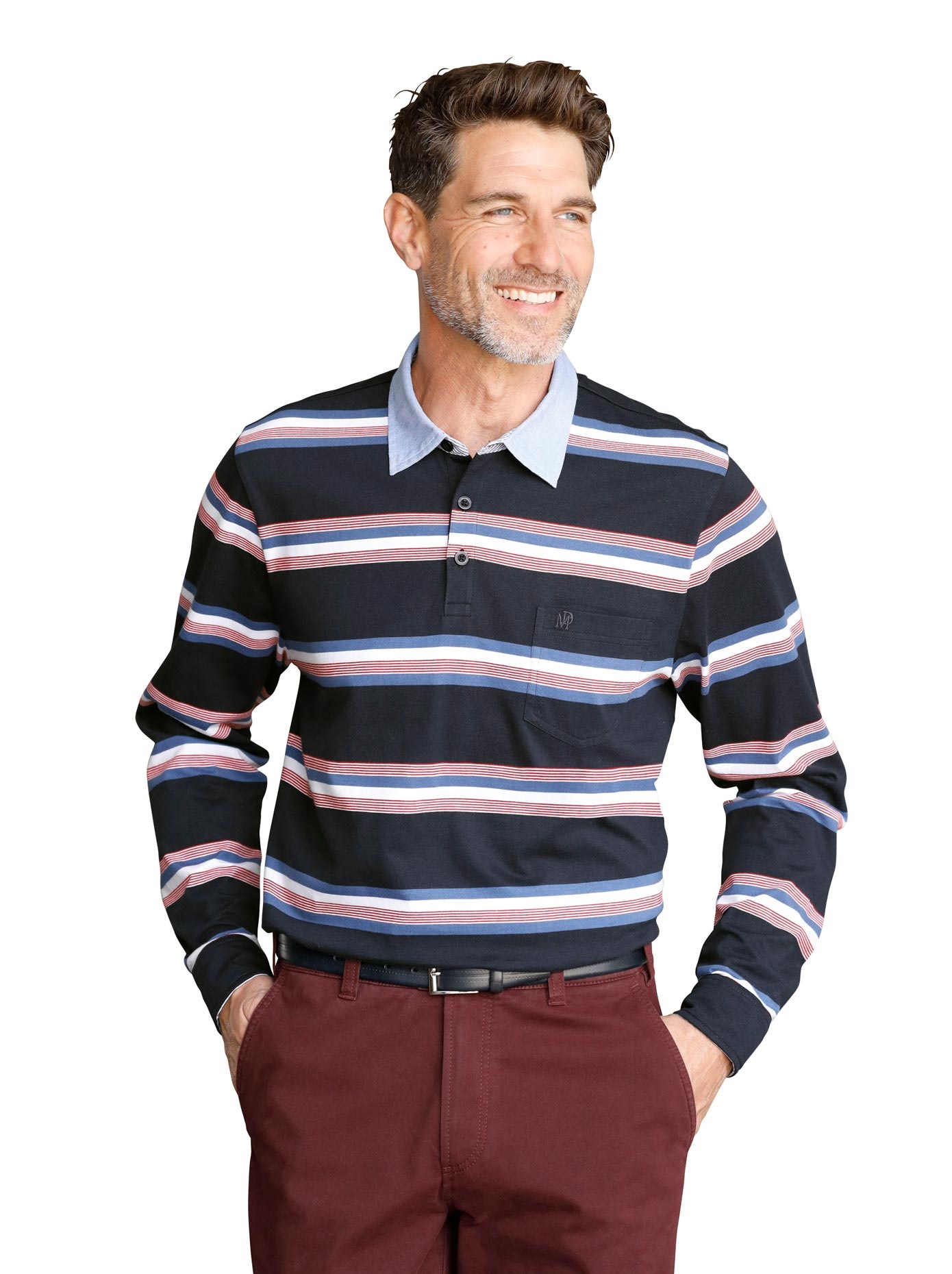 Marco Donati Langarmshirt »Langarm-Shirt« (1 tlg.)